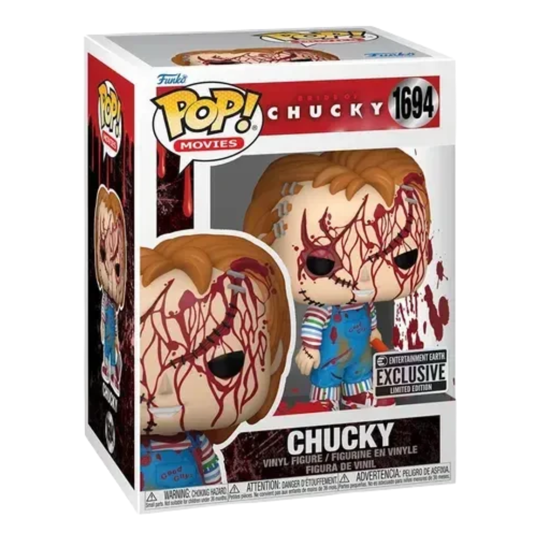 Chucky (Bloody) 1694 EE exclusive - Funko Pop! Movies Bride of Chucky