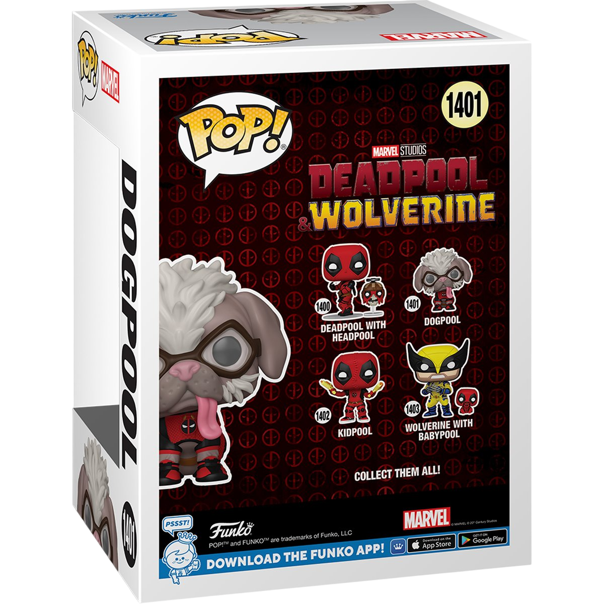 Dogpool 1401 - Funko Pop! Marvel: Deadpool and Wolverine