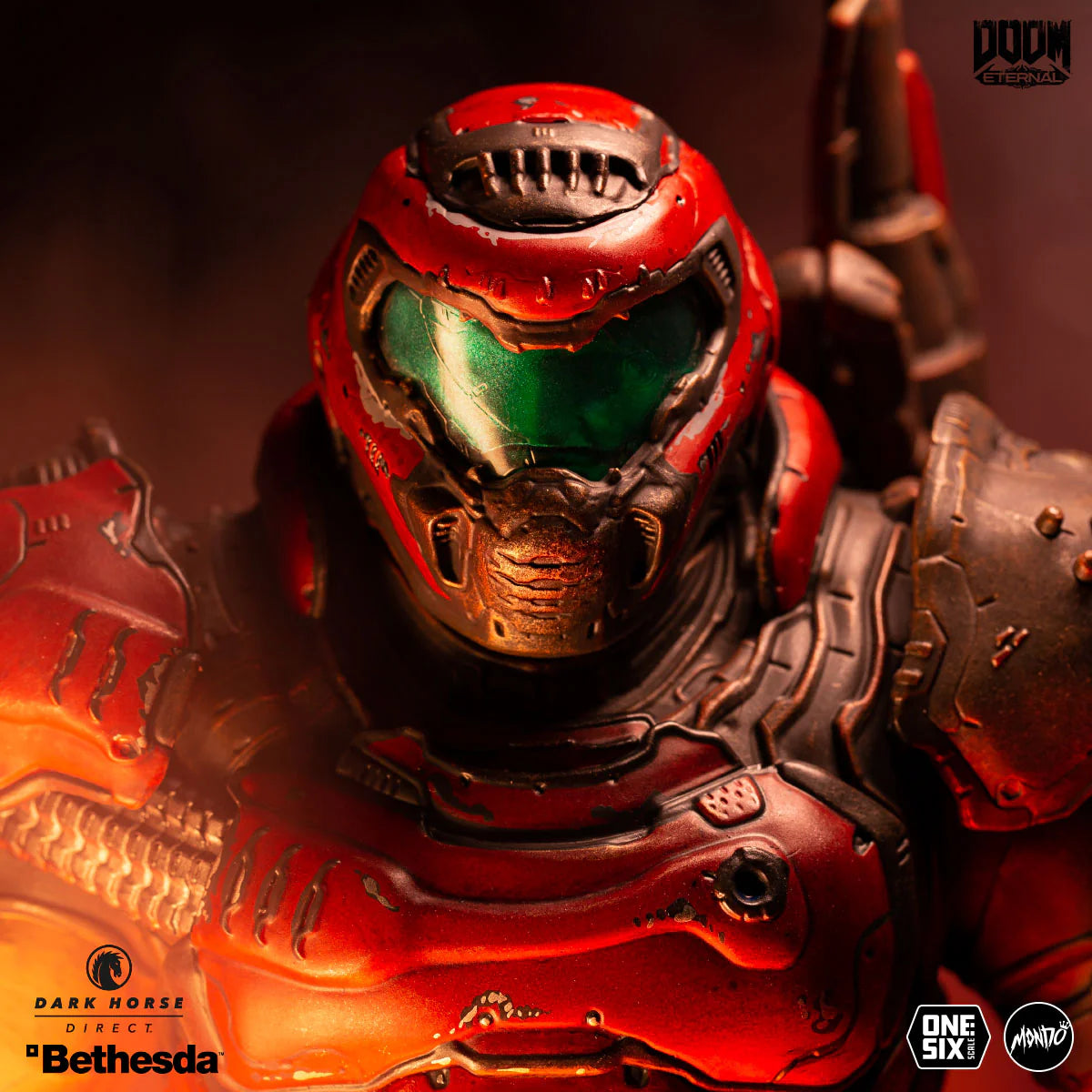 Doom Slayer (Crimson Variant) 1/6 - Doom Eternal Mondo Edition
