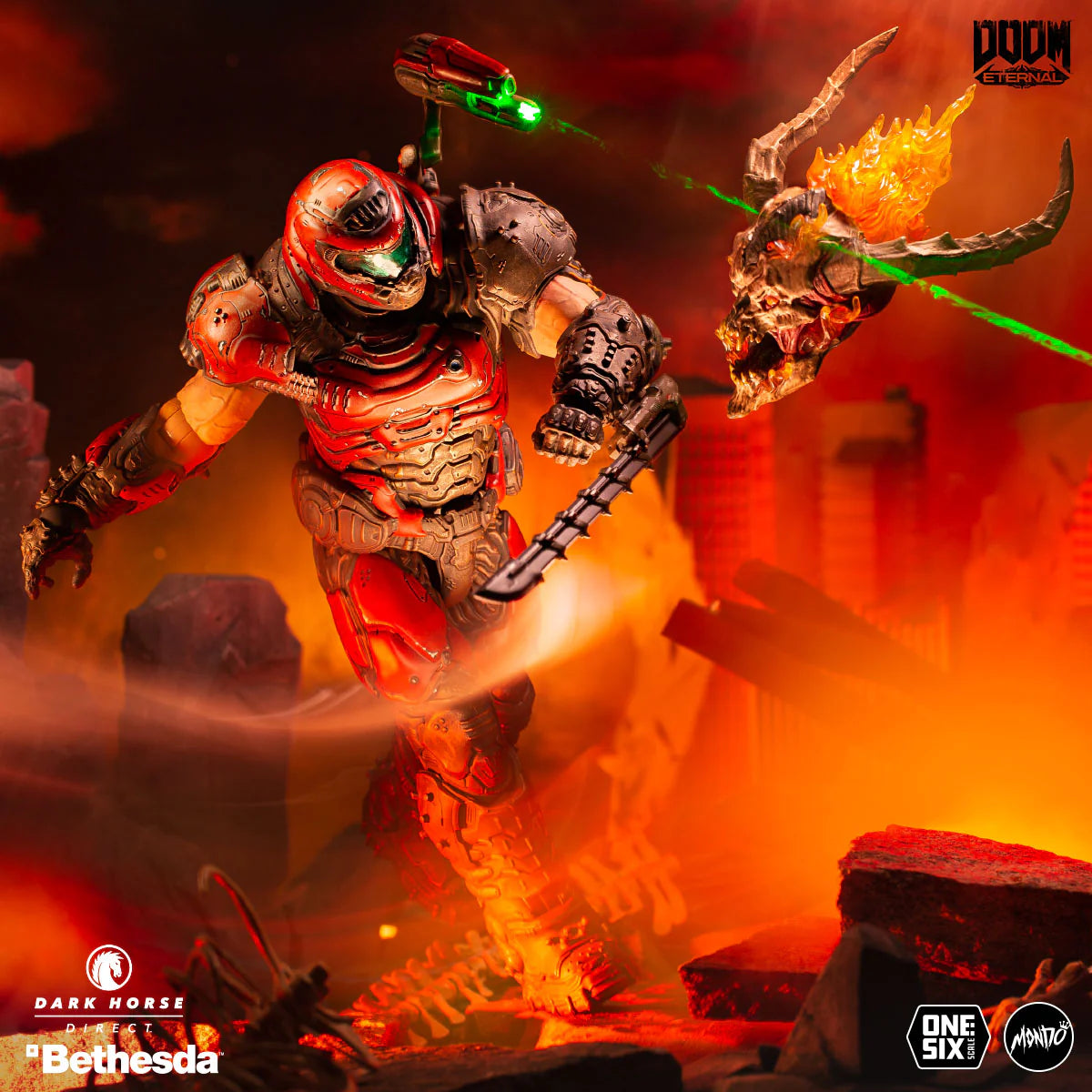 Doom Slayer (Crimson Variant) 1/6 - Doom Eternal Mondo Edition