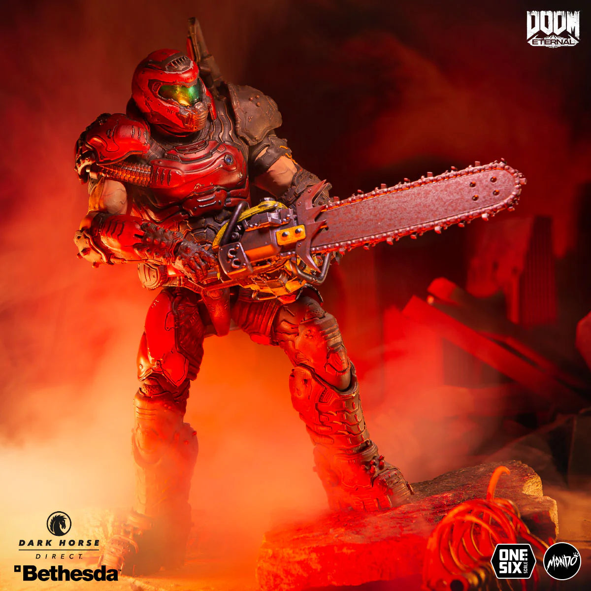 Doom Slayer (Crimson Variant) 1/6 - Doom Eternal Mondo Edition