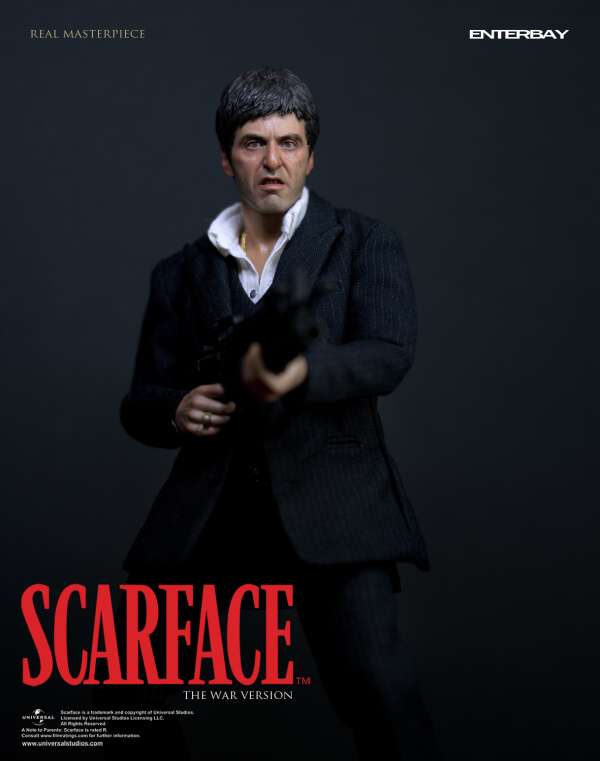Tony Montana (The War Version) 1/6 - Scarface Real Masterpiece Enterbay