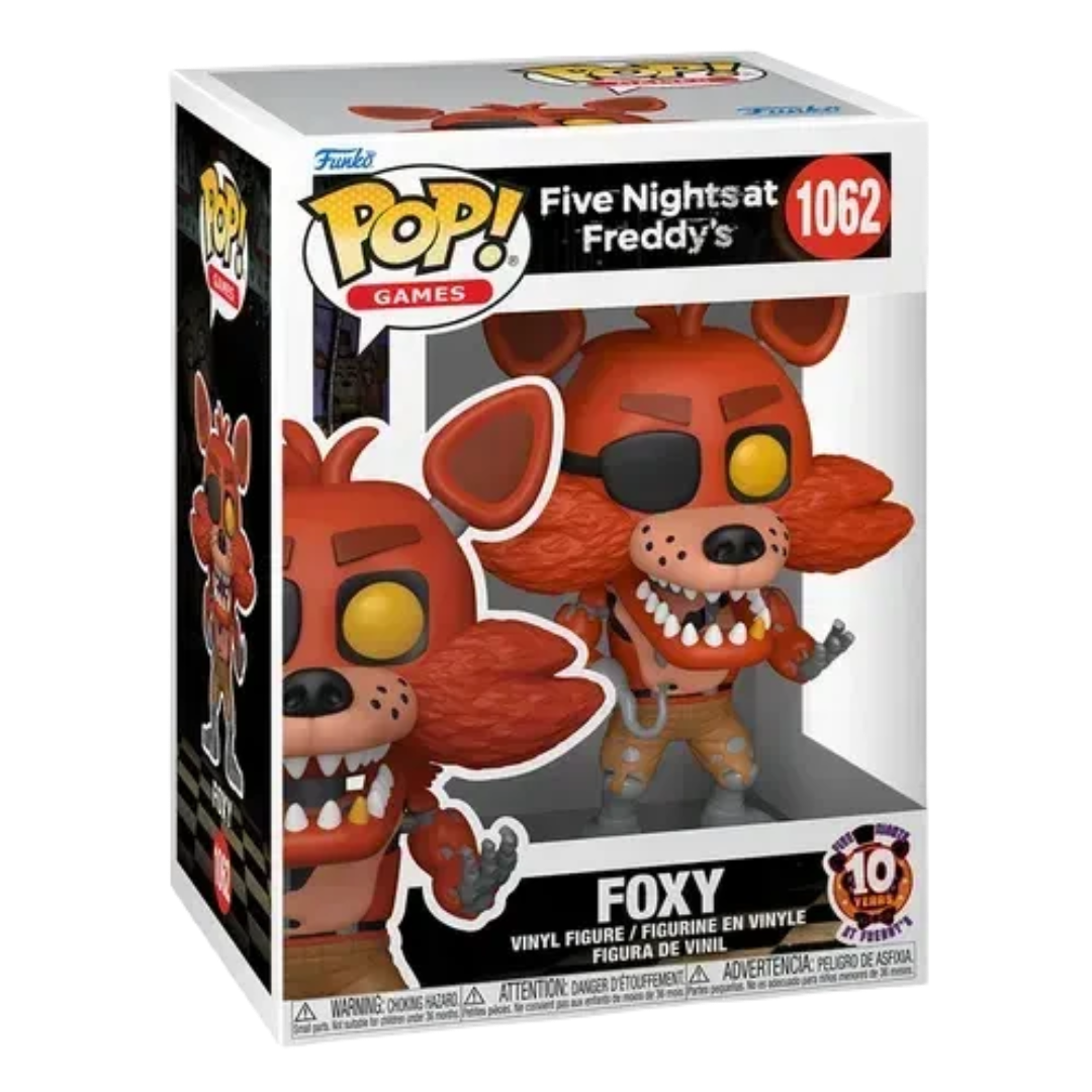 Foxy 1062 - Five Night's At Freddy's 10Th Anniversary Funko Pop! Games