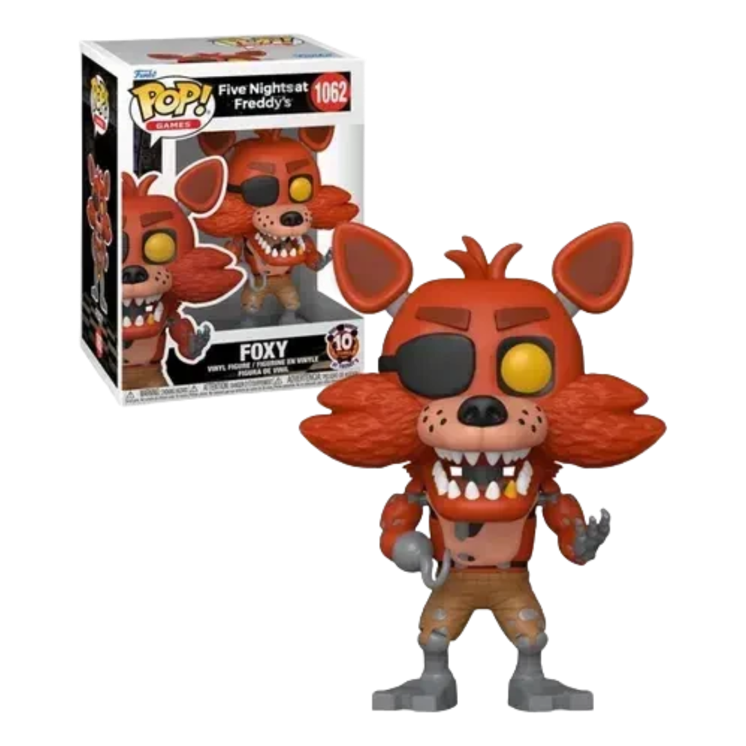Foxy 1062 - Five Night's At Freddy's 10Th Anniversary Funko Pop! Games