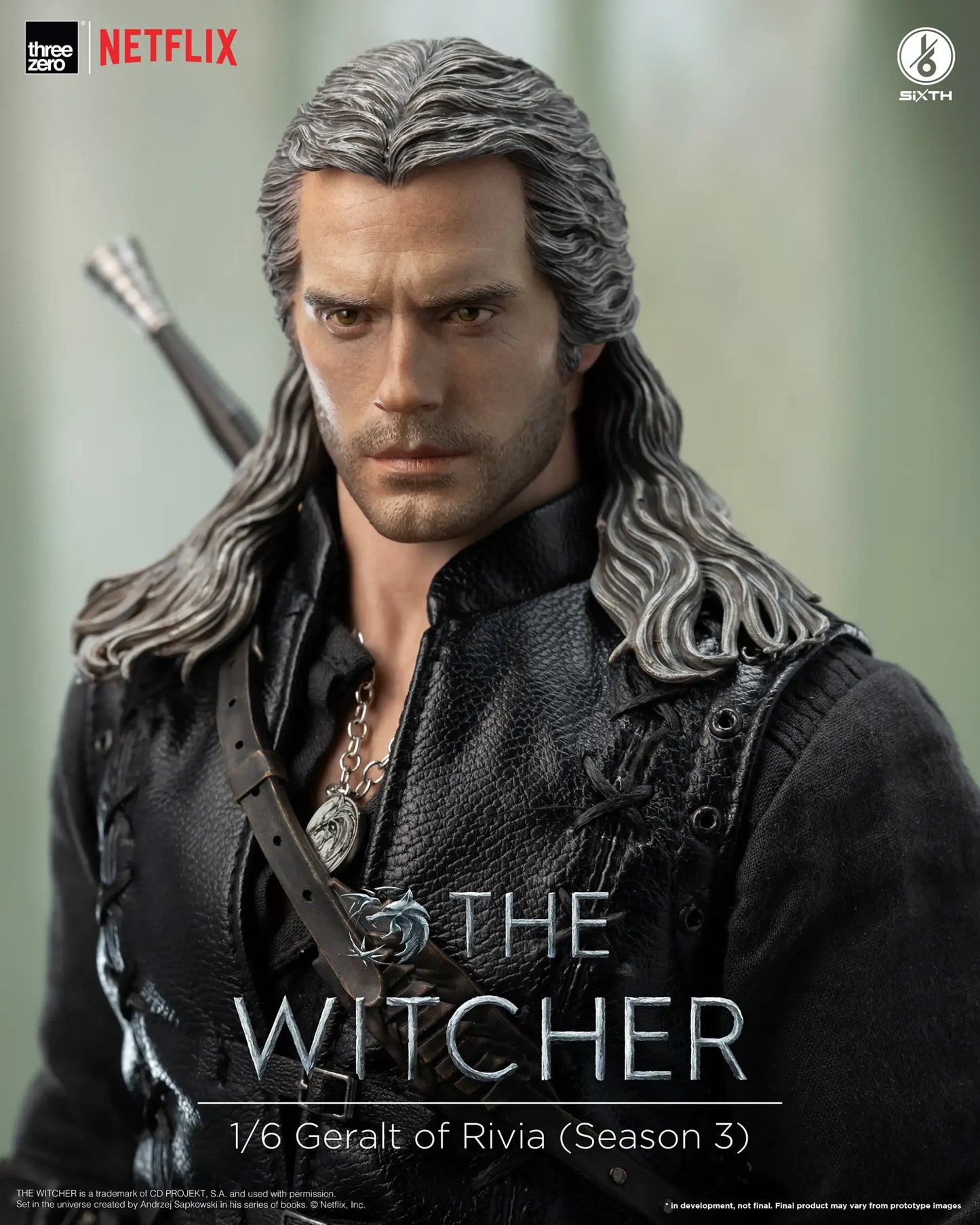 Geralt of Rivia (Temporada 3) - The Witcher Threezero