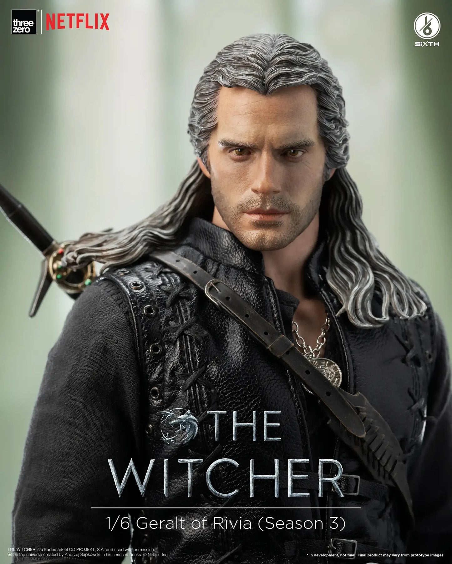 Geralt of Rivia (Temporada 3) - The Witcher Threezero