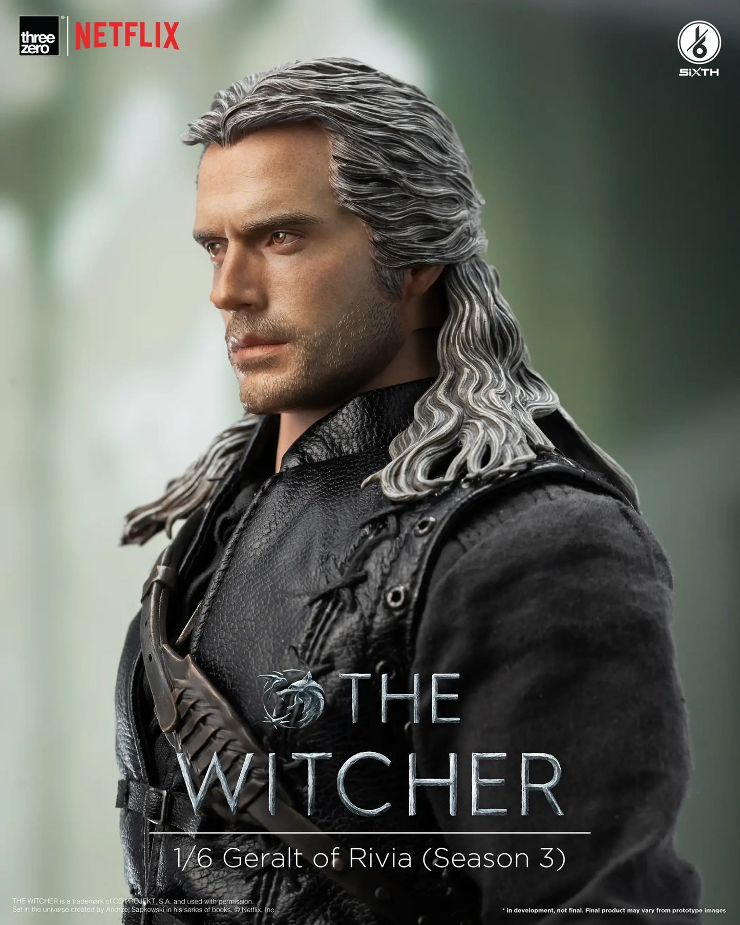 Geralt of Rivia (Temporada 3) - The Witcher Threezero