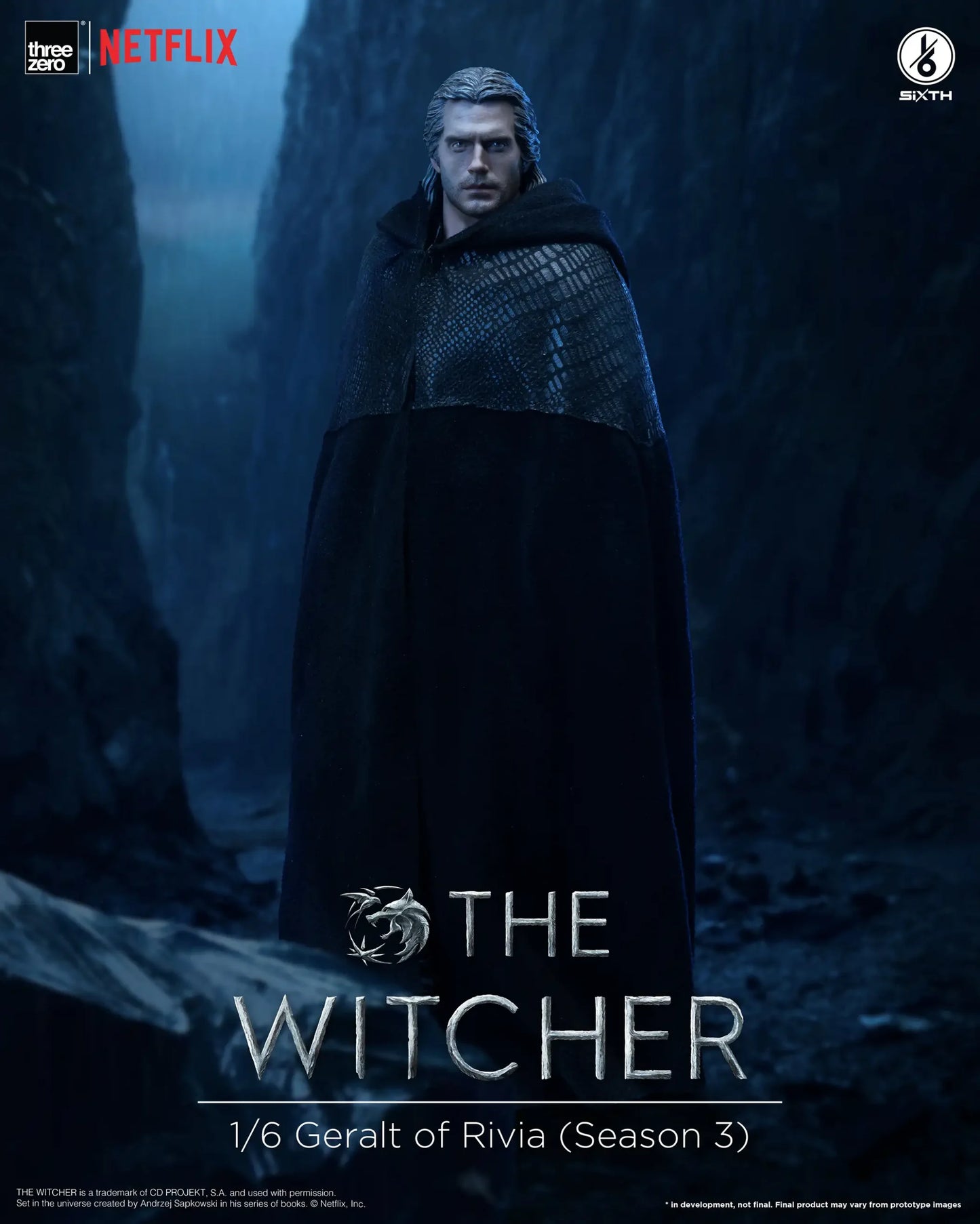 Geralt of Rivia (Temporada 3) - The Witcher Threezero