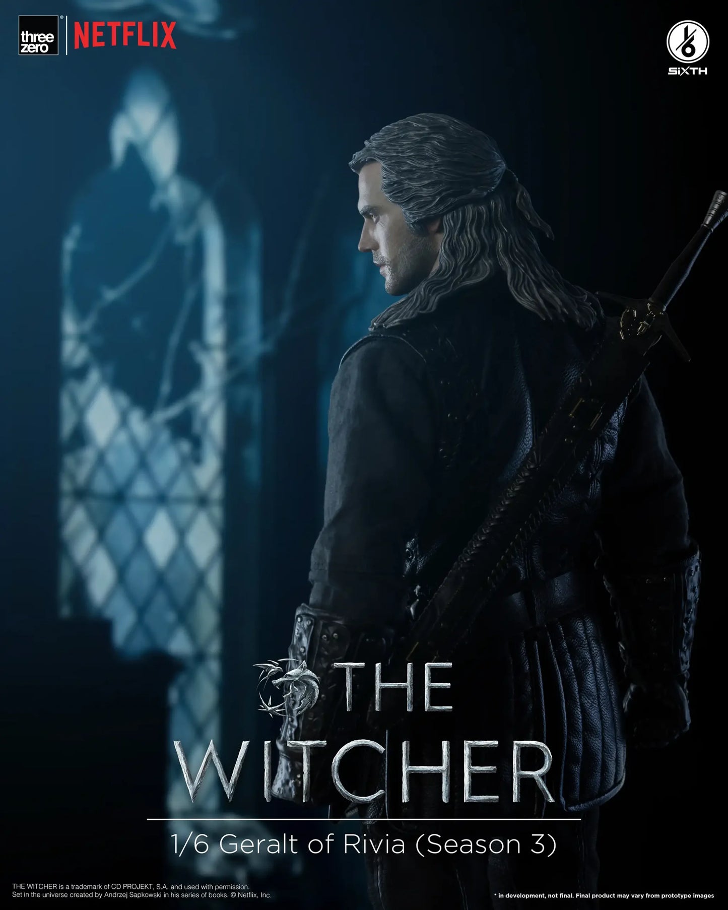 Geralt of Rivia (Temporada 3) - The Witcher Threezero