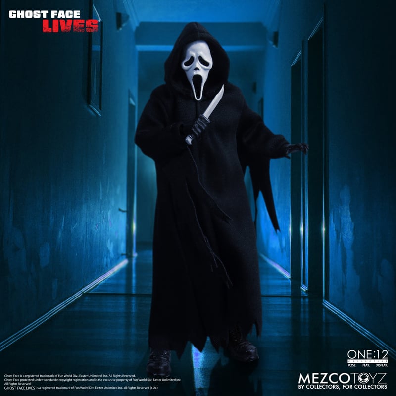 Ghost Face Lives One:12 - Scream Mezco Toyz