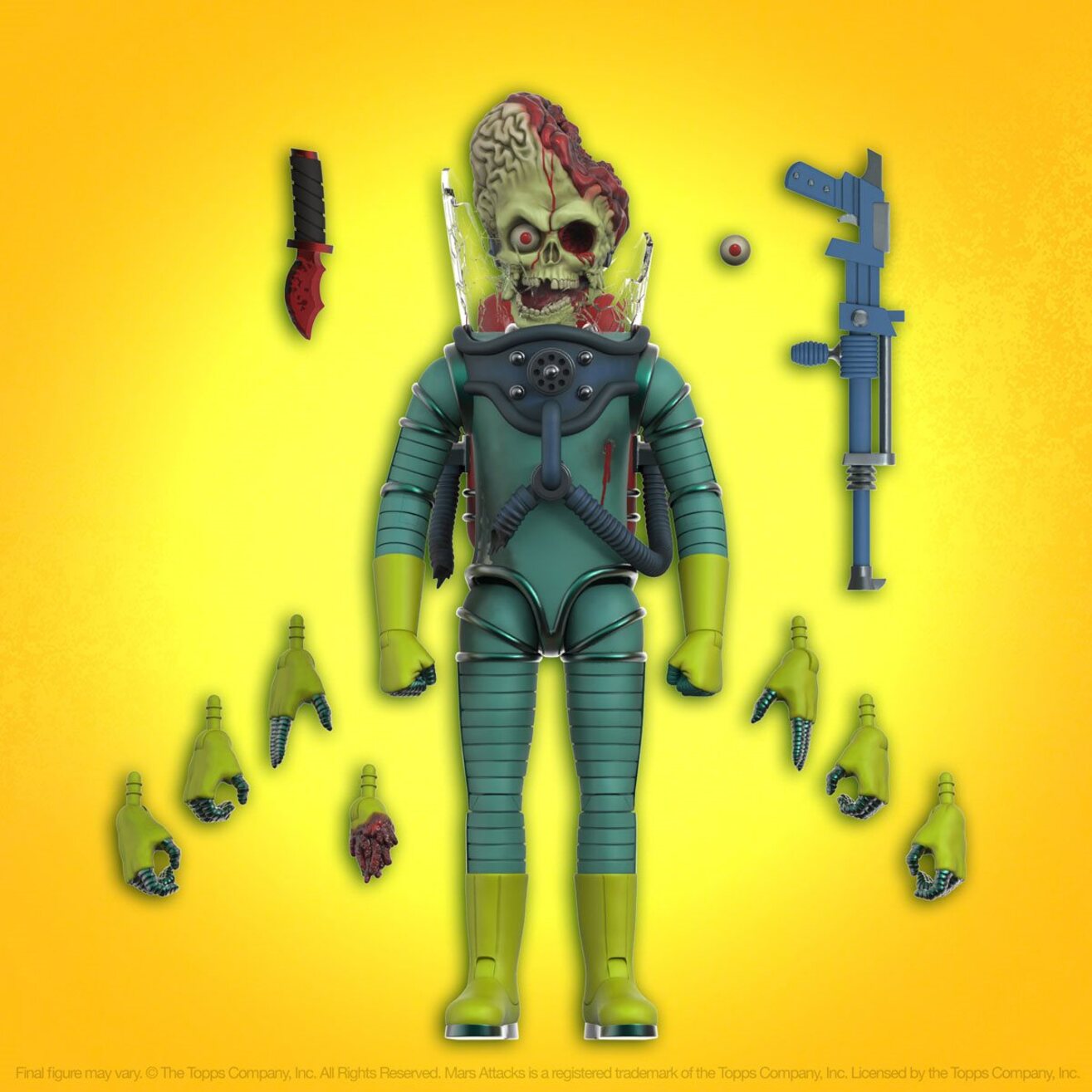 Martian (Smashing the Enemy) Ultimates! - Mars Attack Super7