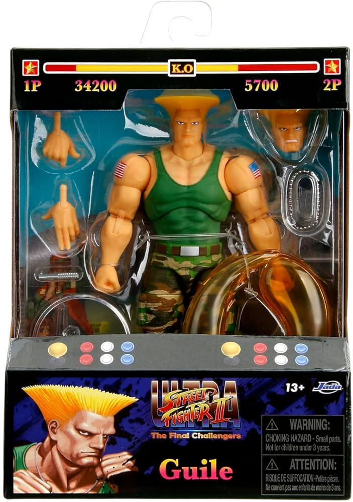 Guile - Street Fighter II Ultra: The Final Challengers Jada