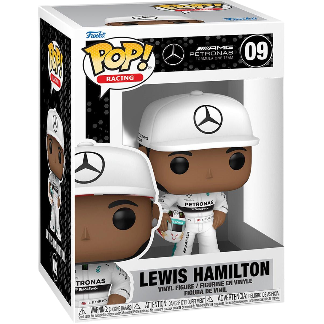 Lewis Hamilton con Casco 09 - Formula 1 Funko Pop! Racing