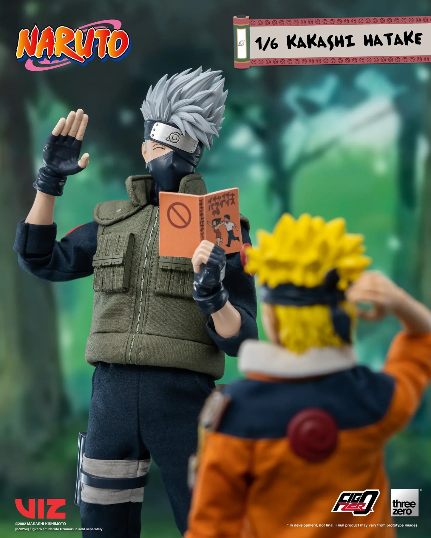 Kakashi Hatake (FigZero) 1/6 - Naruto ThreeZero
