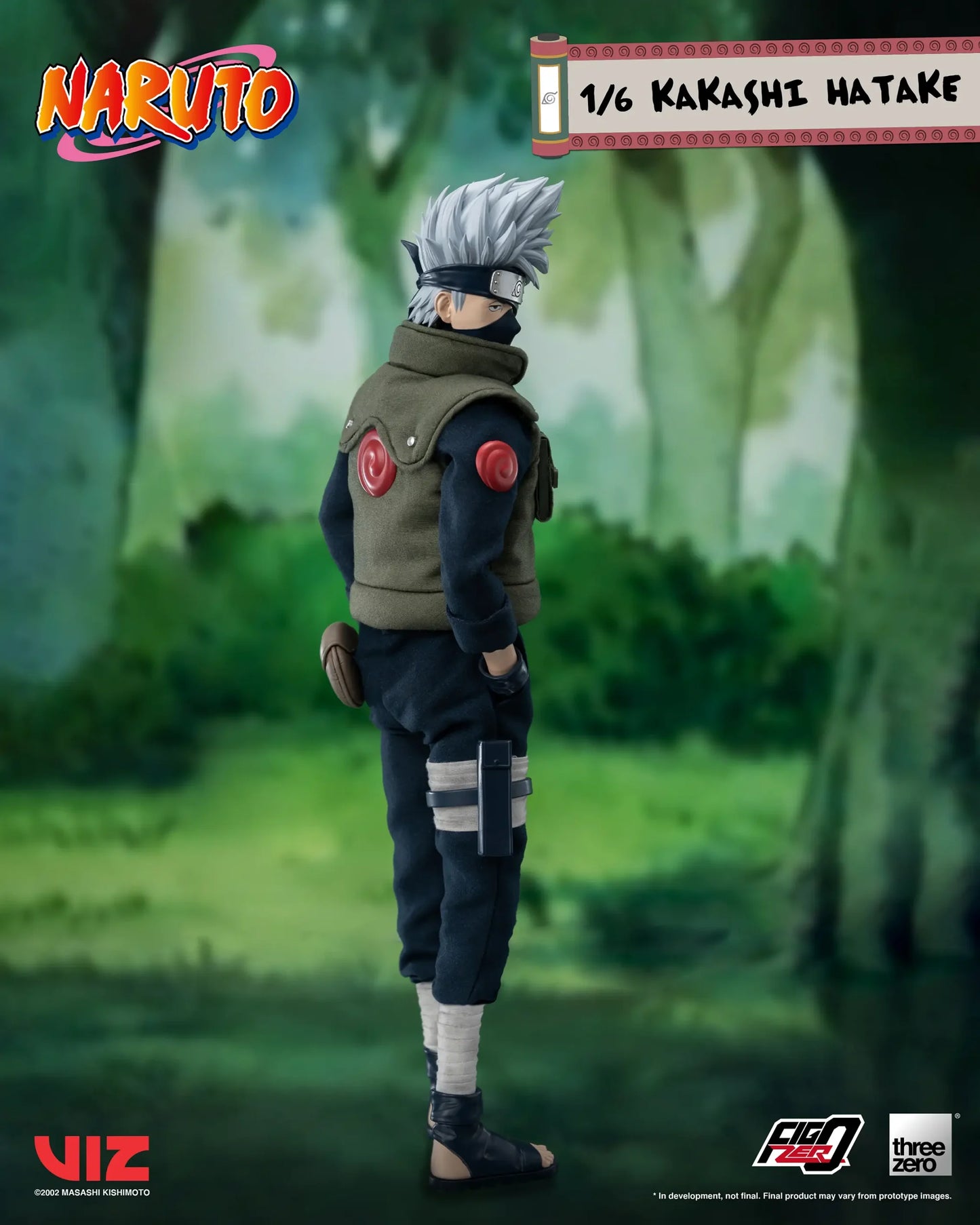 Kakashi Hatake (FigZero) 1/6 - Naruto ThreeZero