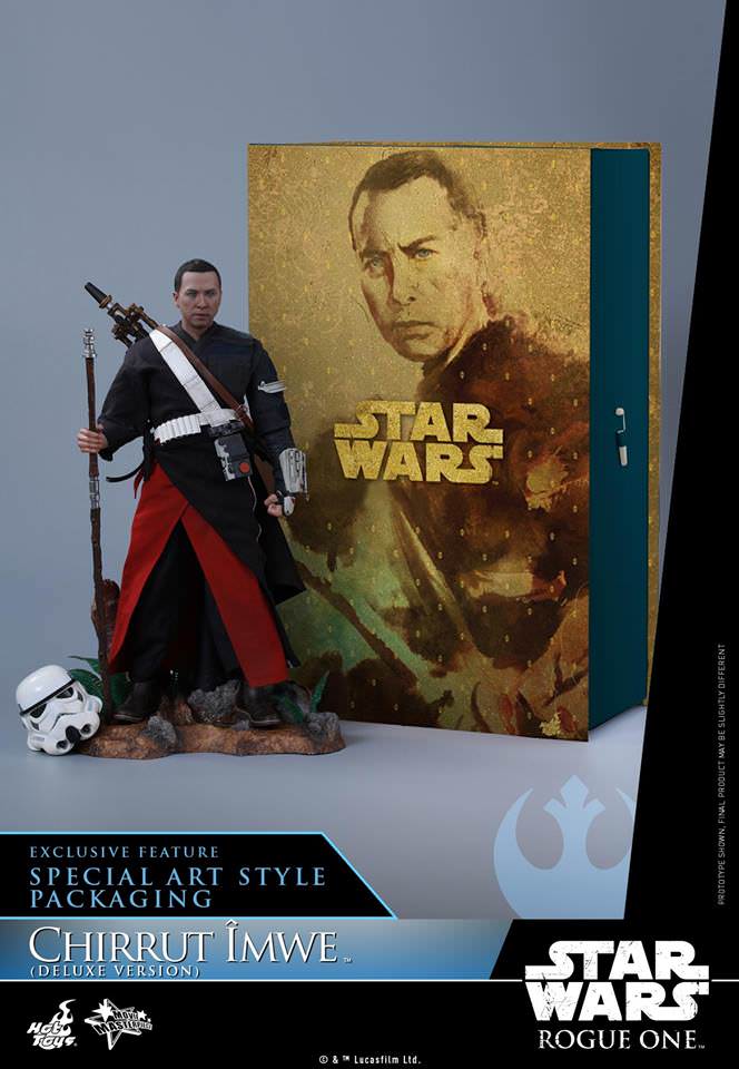 Chirrute Imwe (Deluxe) 1/6 - Rogue One: A Star Wars Story Hot Toys