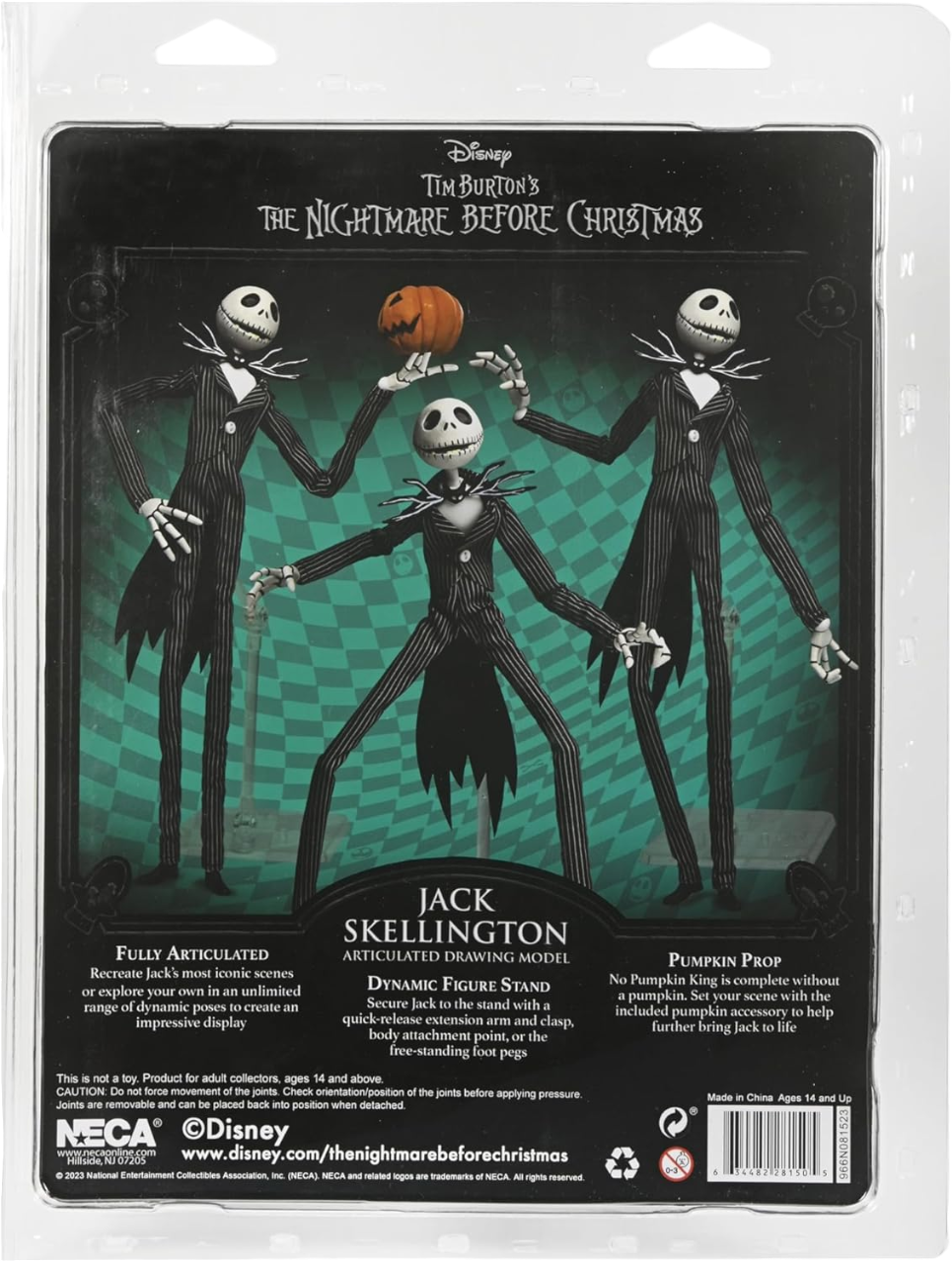 Jack Skellington Clothed - Nightmare Before Christmas NECA