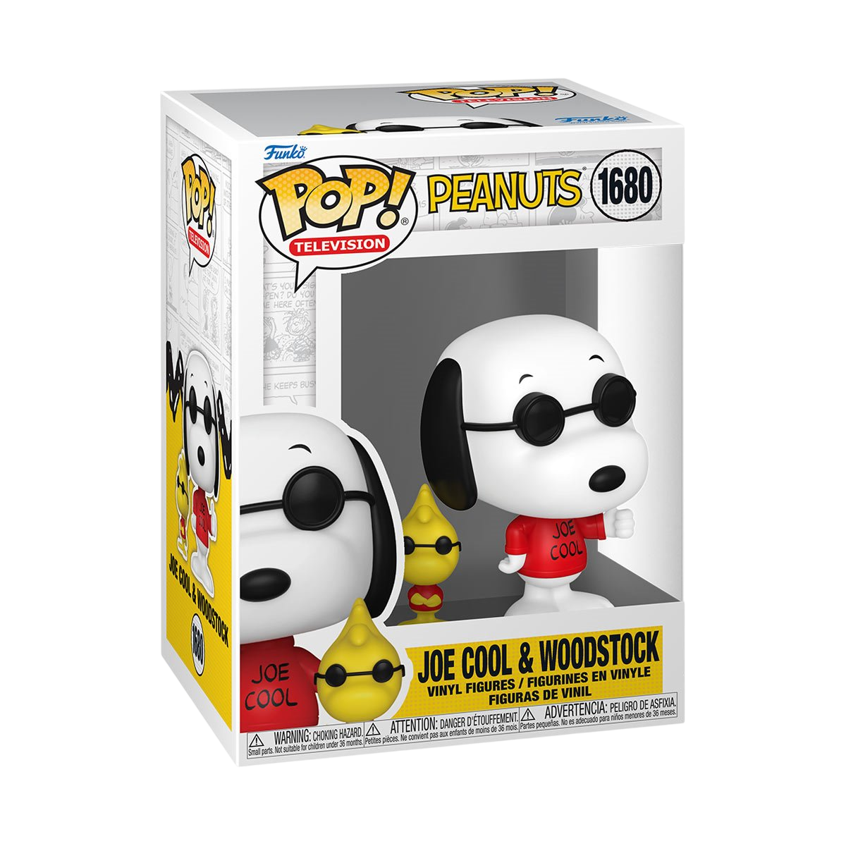 Joe Cool & Woodstock 1680 - Funko Pop! Peanuts