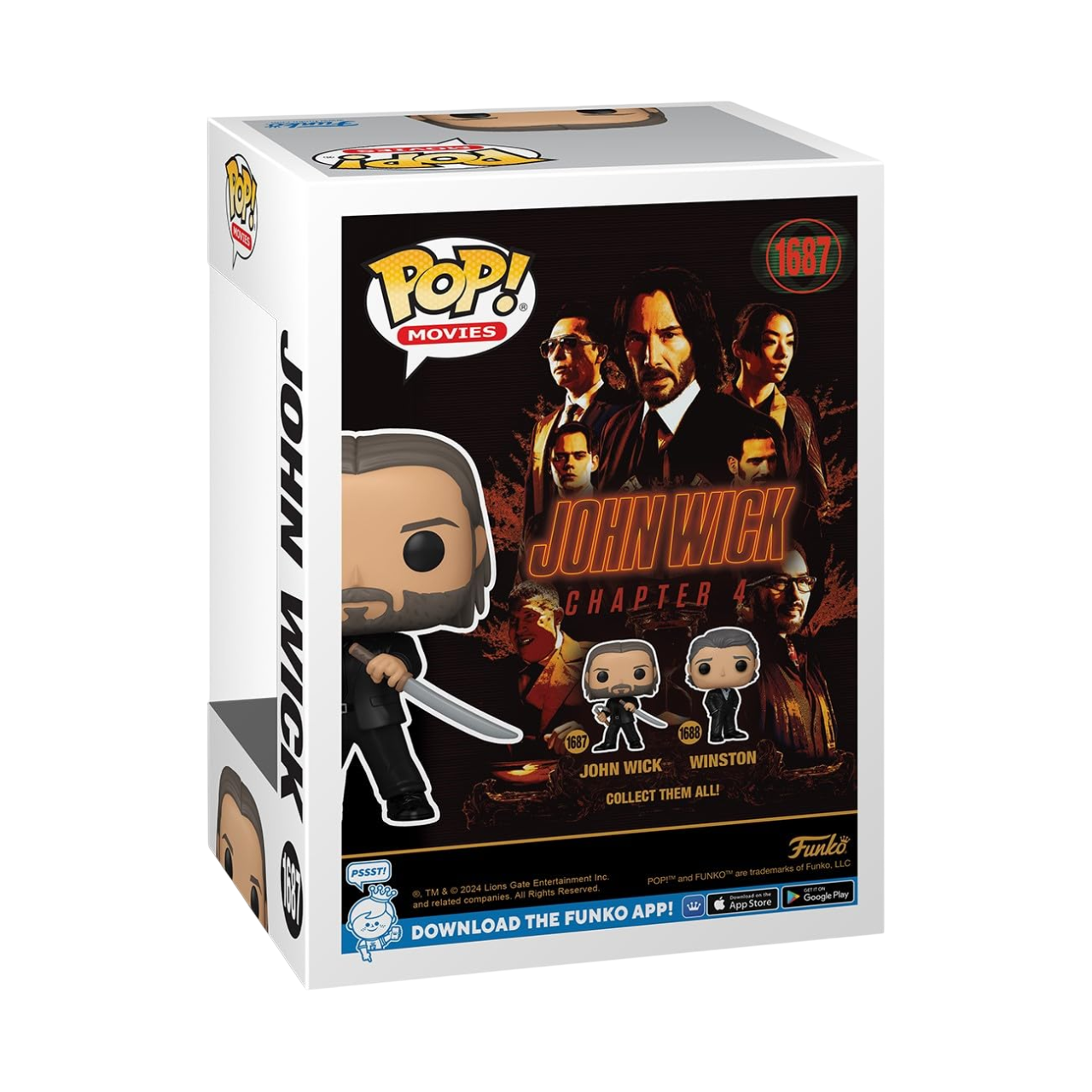 John Wick 1687 - Funko Pop! Movies John Wick: Chapter 4