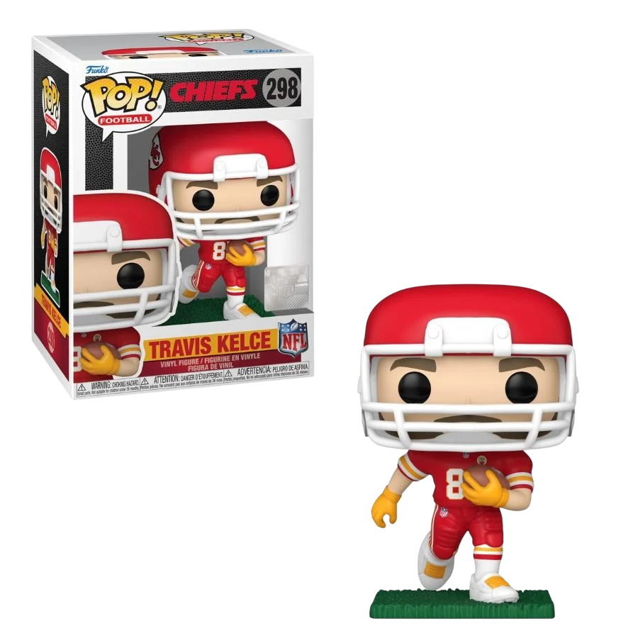 Travis Kelce 298 (Road) - Funko Pop! NFL: Kansas City Chiefs