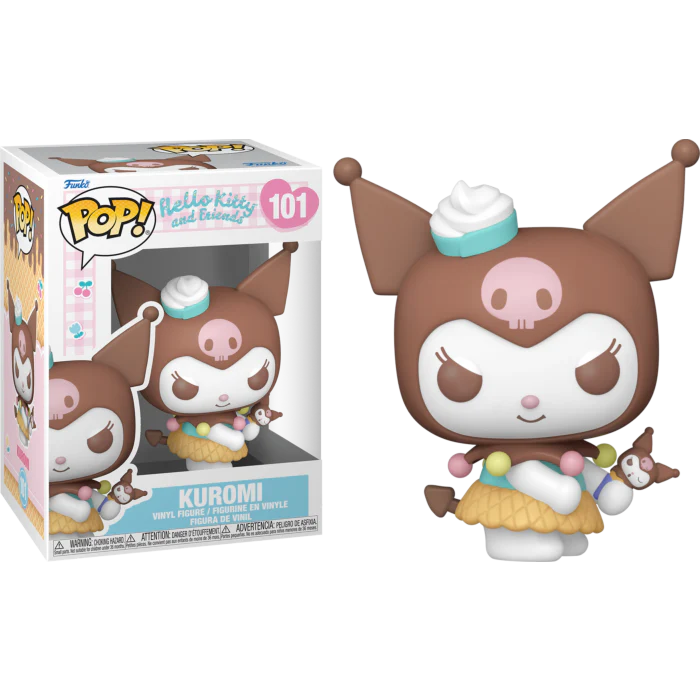 Kuromi 101 (Ice Cream) - Funko Pop! Hello Kitty and Friends