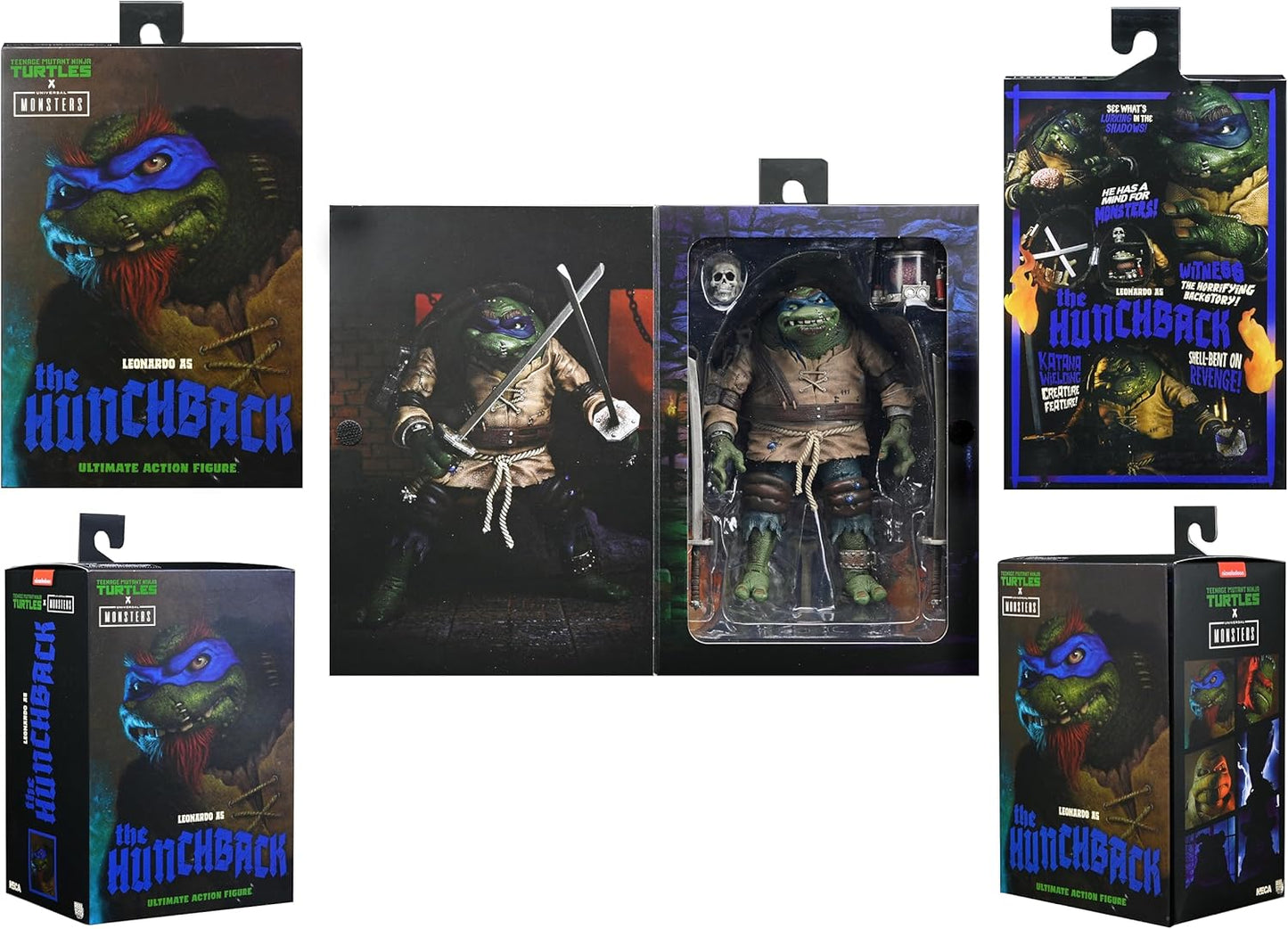 Leonardo as Hunchback Ultimates! - Teenage Mutant Ninja Turtles x The Universal Monsters NECA