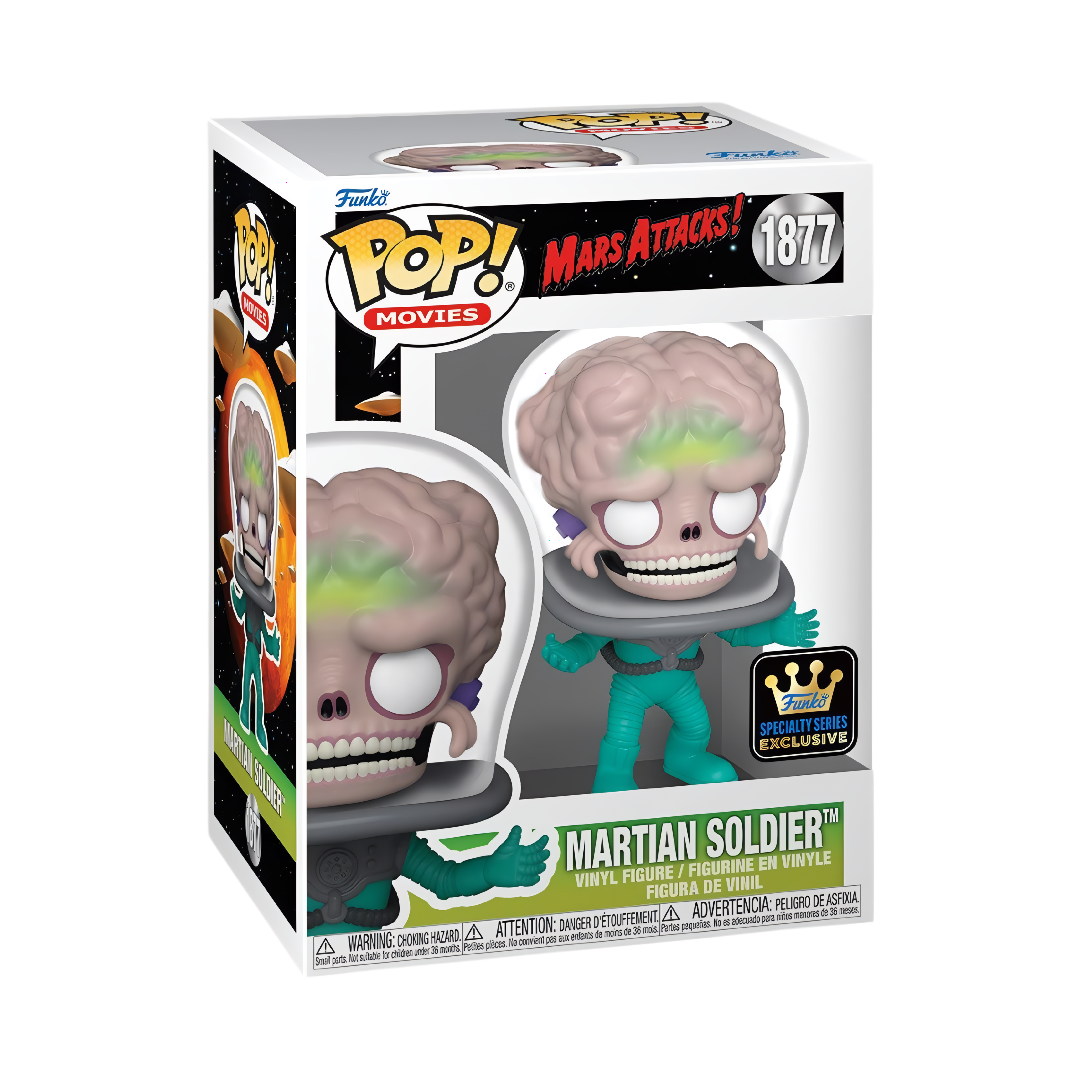 Martian Soldier 1877 (Speciality Series) - Mars Attack Funko Pop! Movies