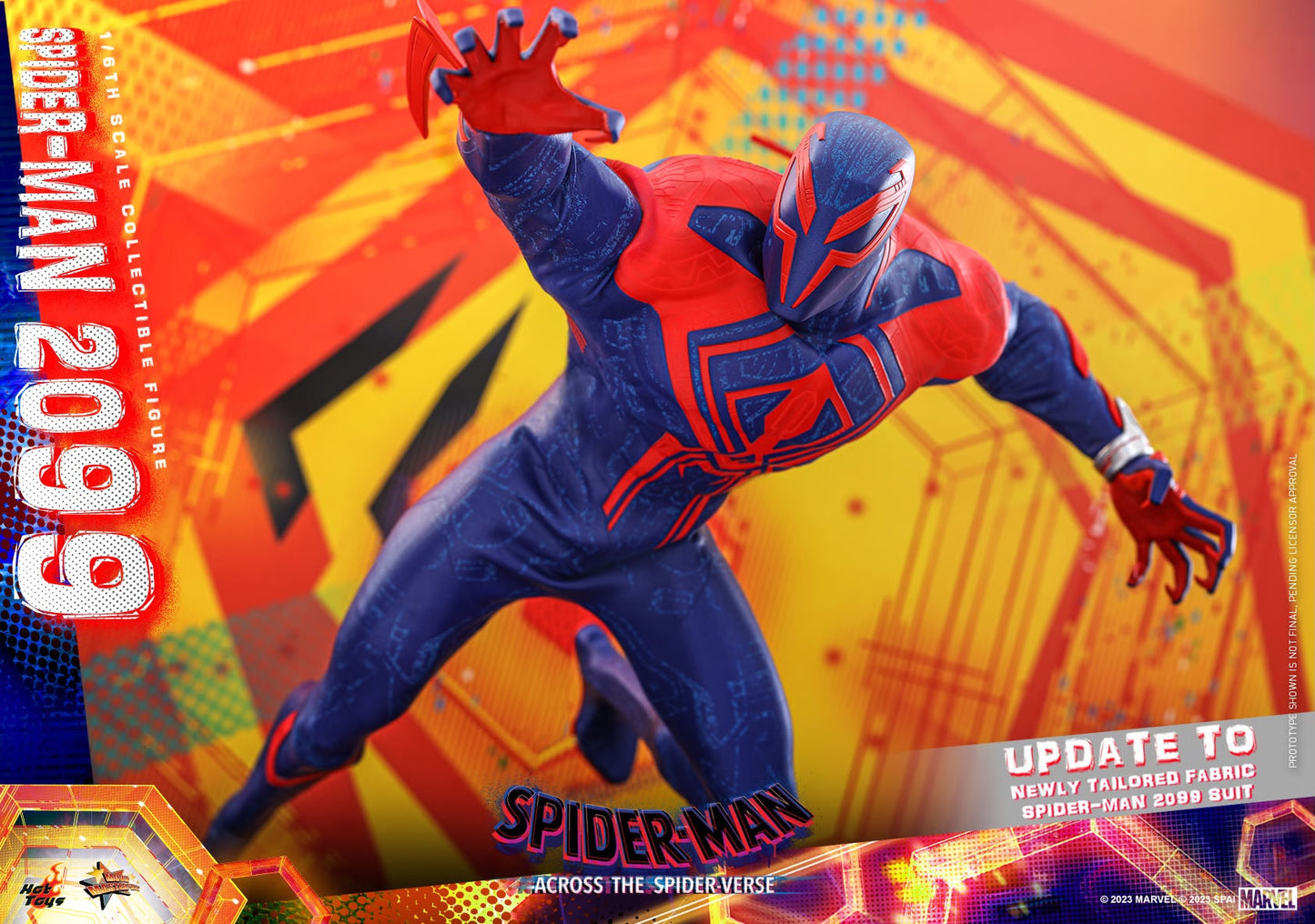 Spider-Man 2099 1/6 - Spider Man: Across The Spiderverse Hot Toys