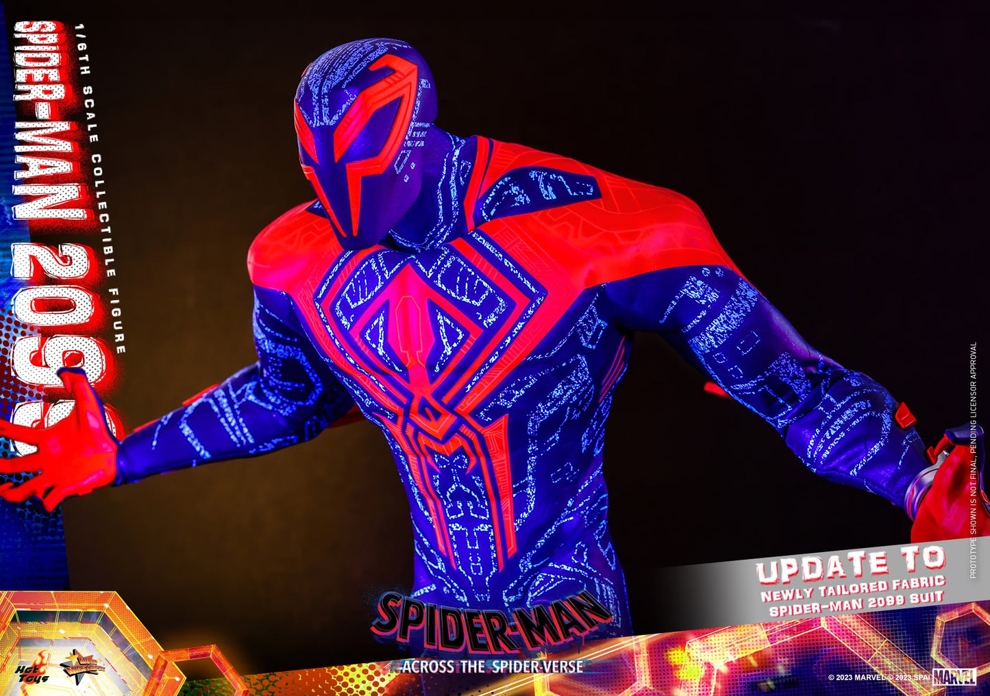 Spider-Man 2099 1/6 - Spider Man: Across The Spiderverse Hot Toys