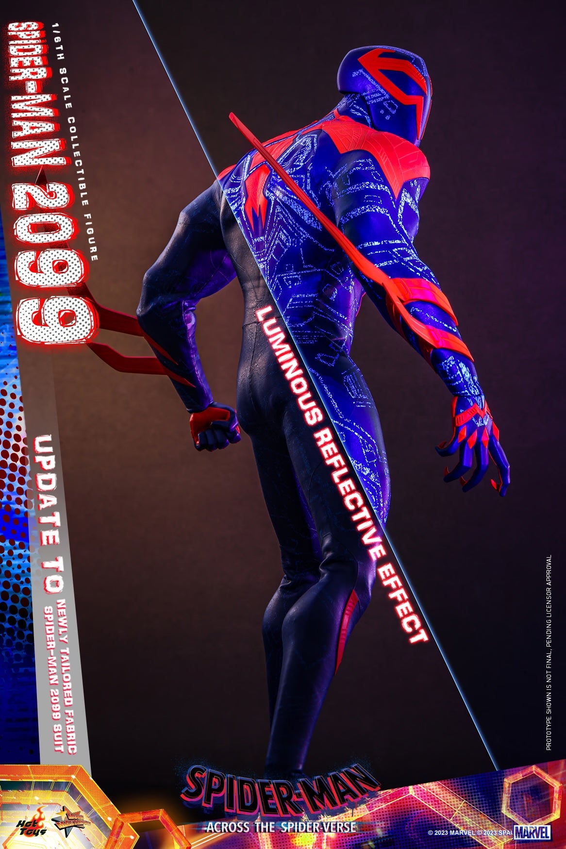 Spider-Man 2099 1/6 - Spider Man: Across The Spiderverse Hot Toys