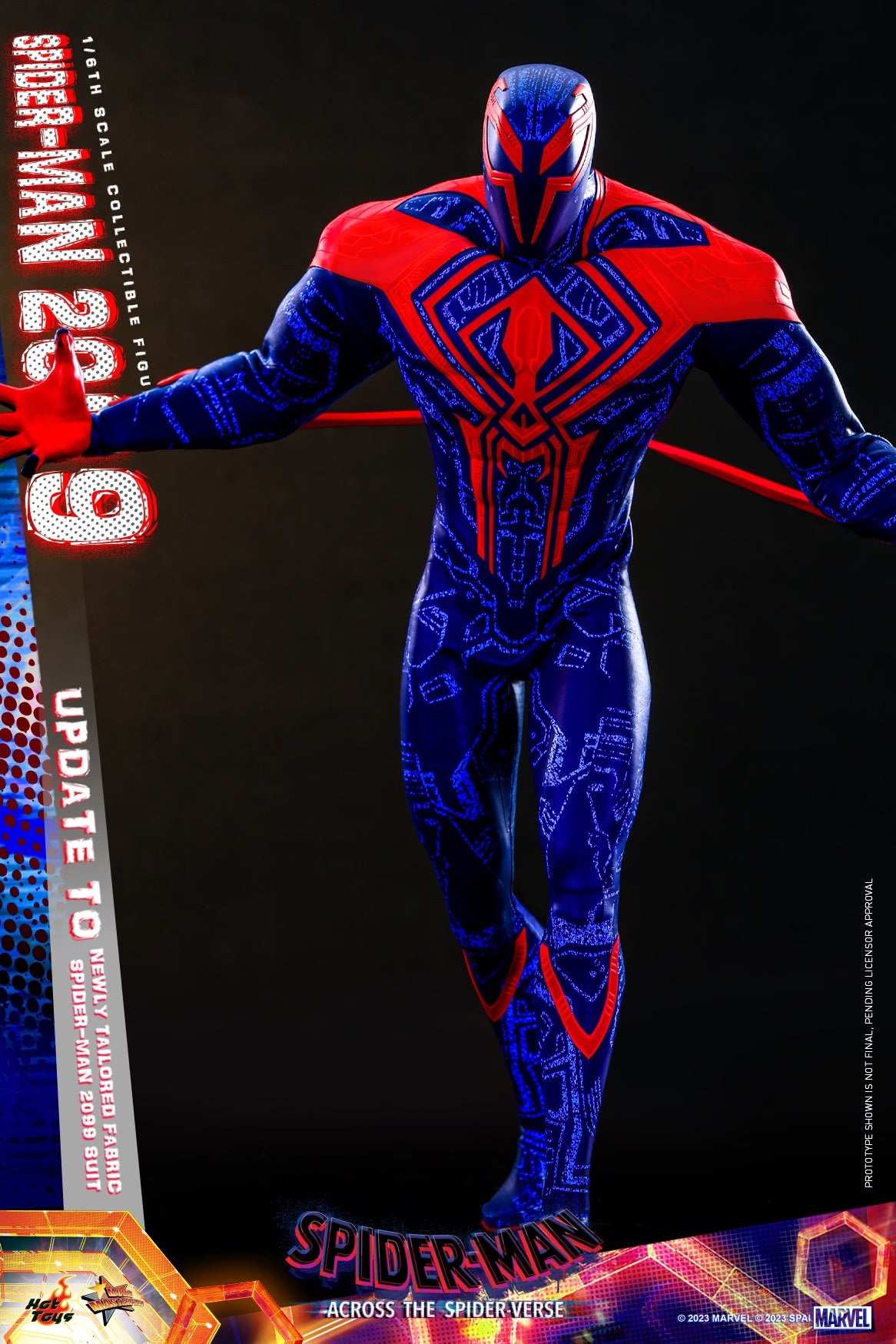 Spider-Man 2099 1/6 - Spider Man: Across The Spiderverse Hot Toys