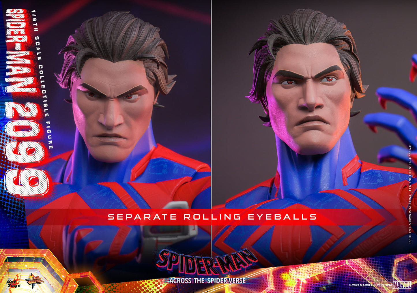 Spider-Man 2099 1/6 - Spider Man: Across The Spiderverse Hot Toys