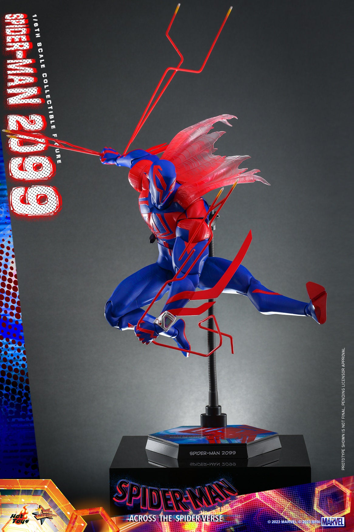 Spider-Man 2099 1/6 - Spider Man: Across The Spiderverse Hot Toys