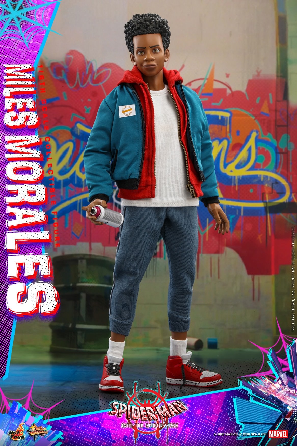 Miles Morales 1/6 - Spider-Man: Into the Spider-Verse Hot Toys