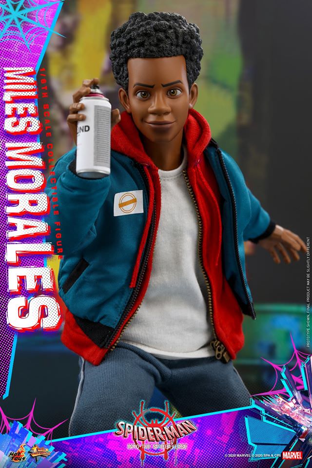Miles Morales 1/6 - Spider-Man: Into the Spider-Verse Hot Toys