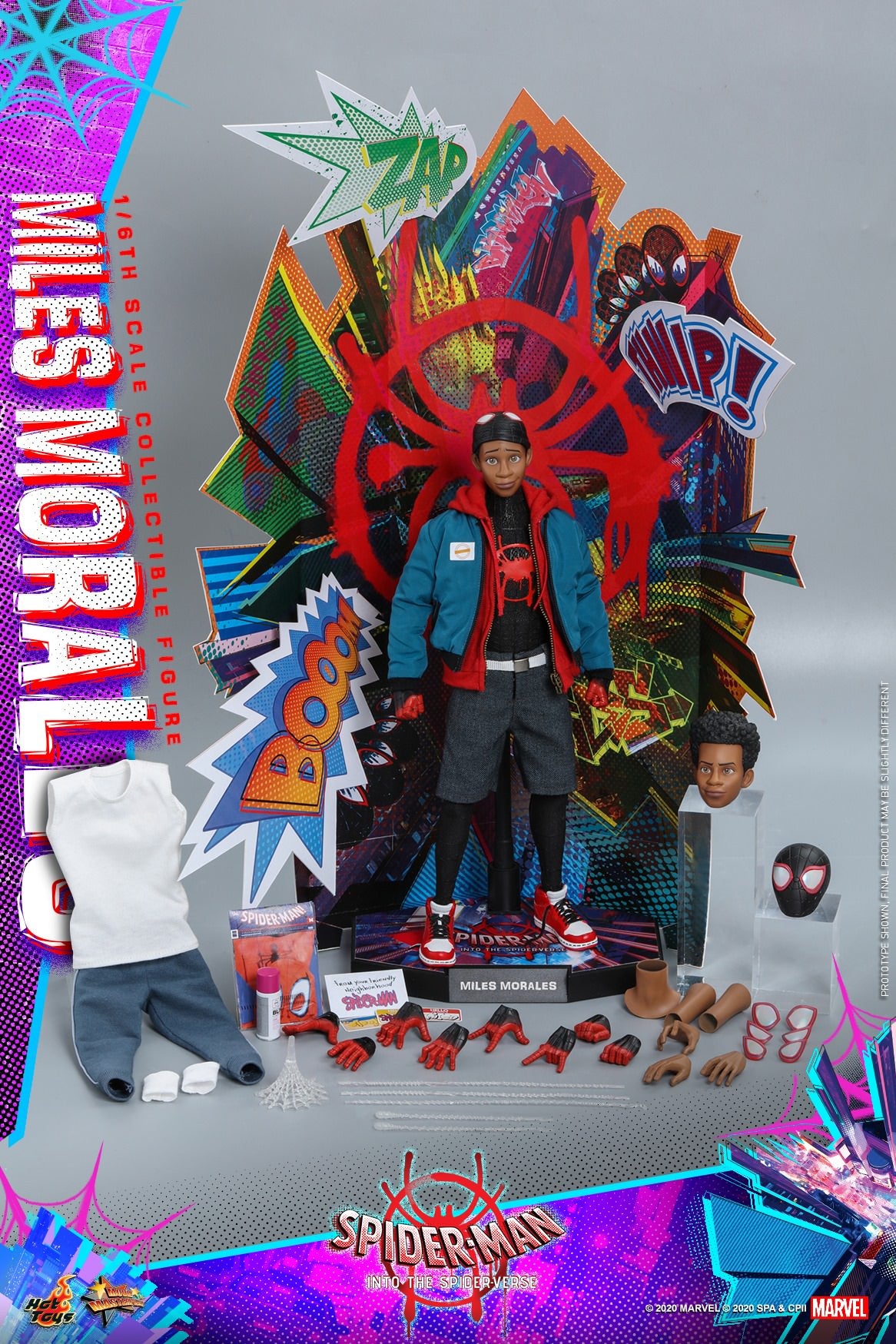 Miles Morales 1/6 - Spider-Man: Into the Spider-Verse Hot Toys