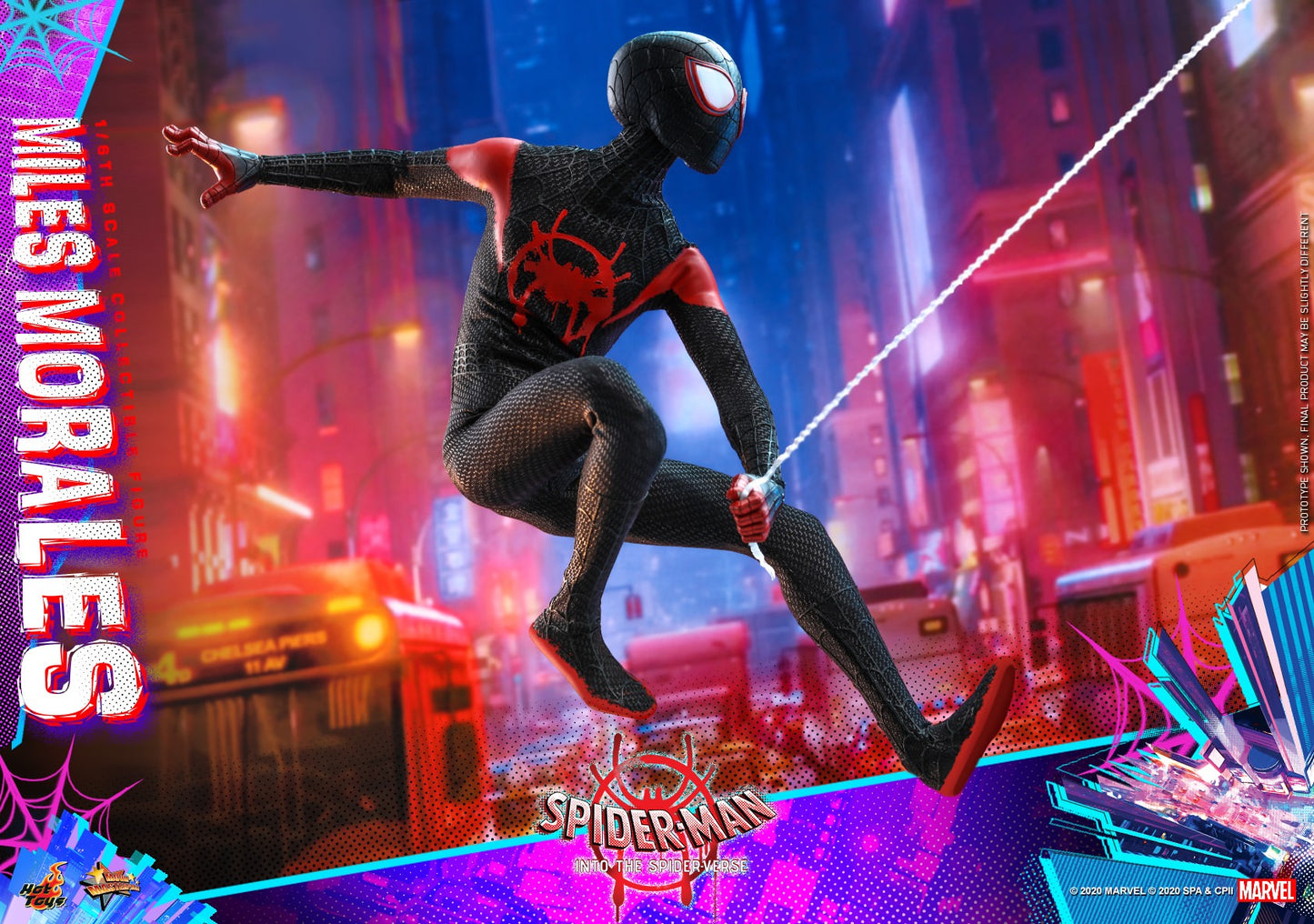 Miles Morales 1/6 - Spider-Man: Into the Spider-Verse Hot Toys