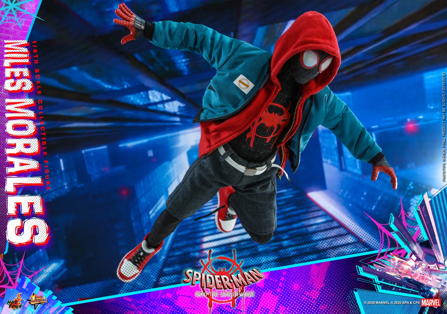 Miles Morales 1/6 - Spider-Man: Into the Spider-Verse Hot Toys
