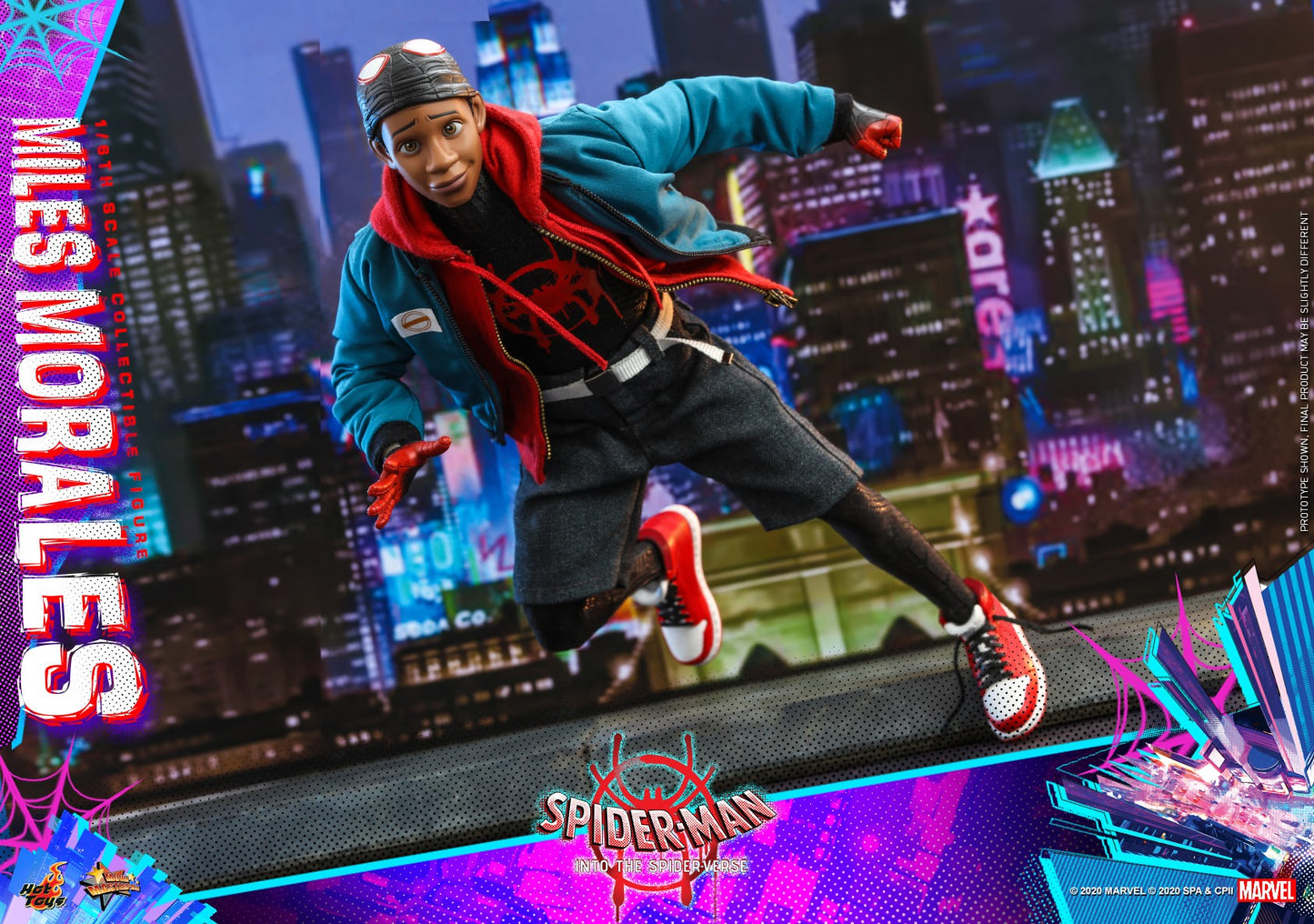 Miles Morales 1/6 - Spider-Man: Into the Spider-Verse Hot Toys