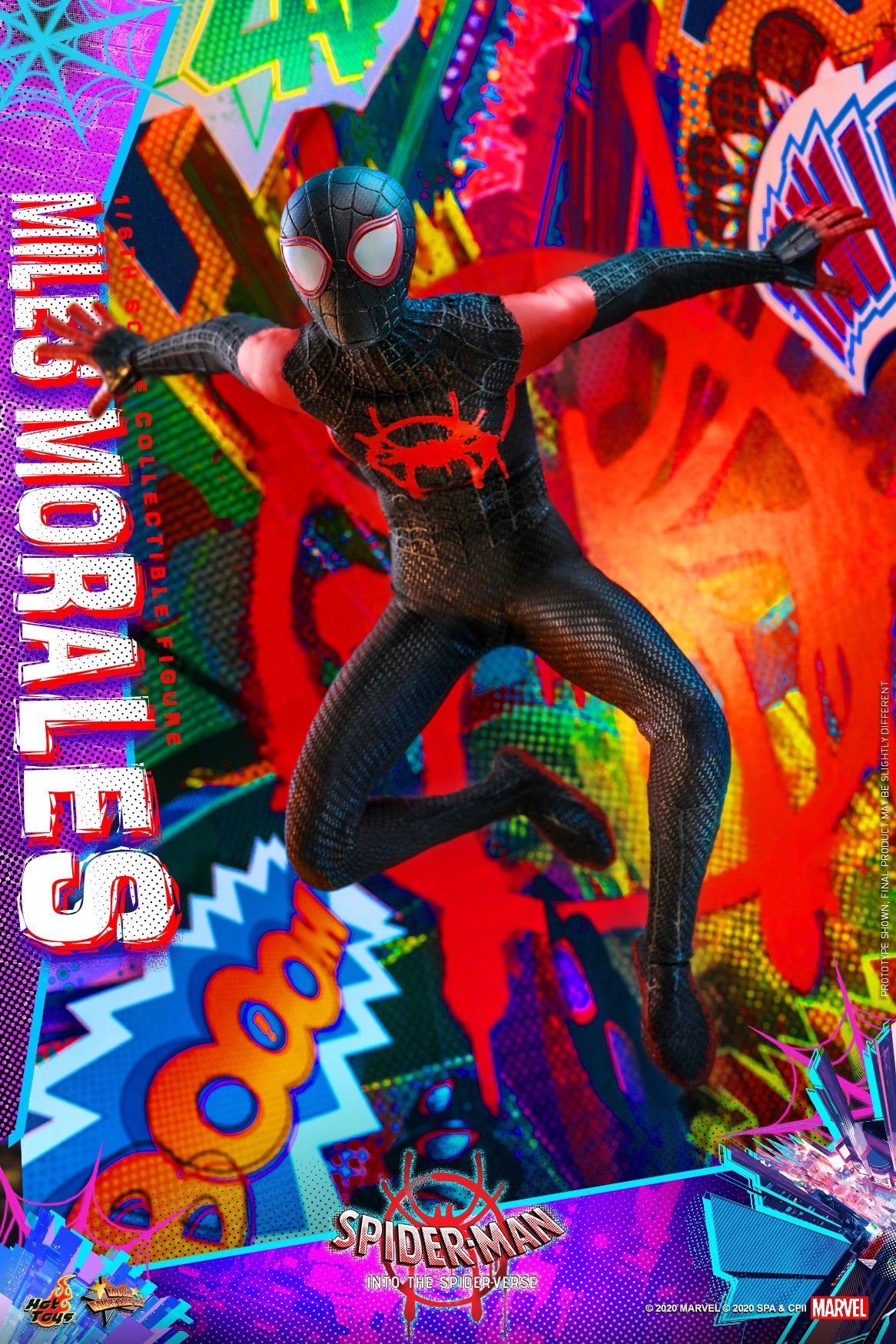 Miles Morales 1/6 - Spider-Man: Into the Spider-Verse Hot Toys