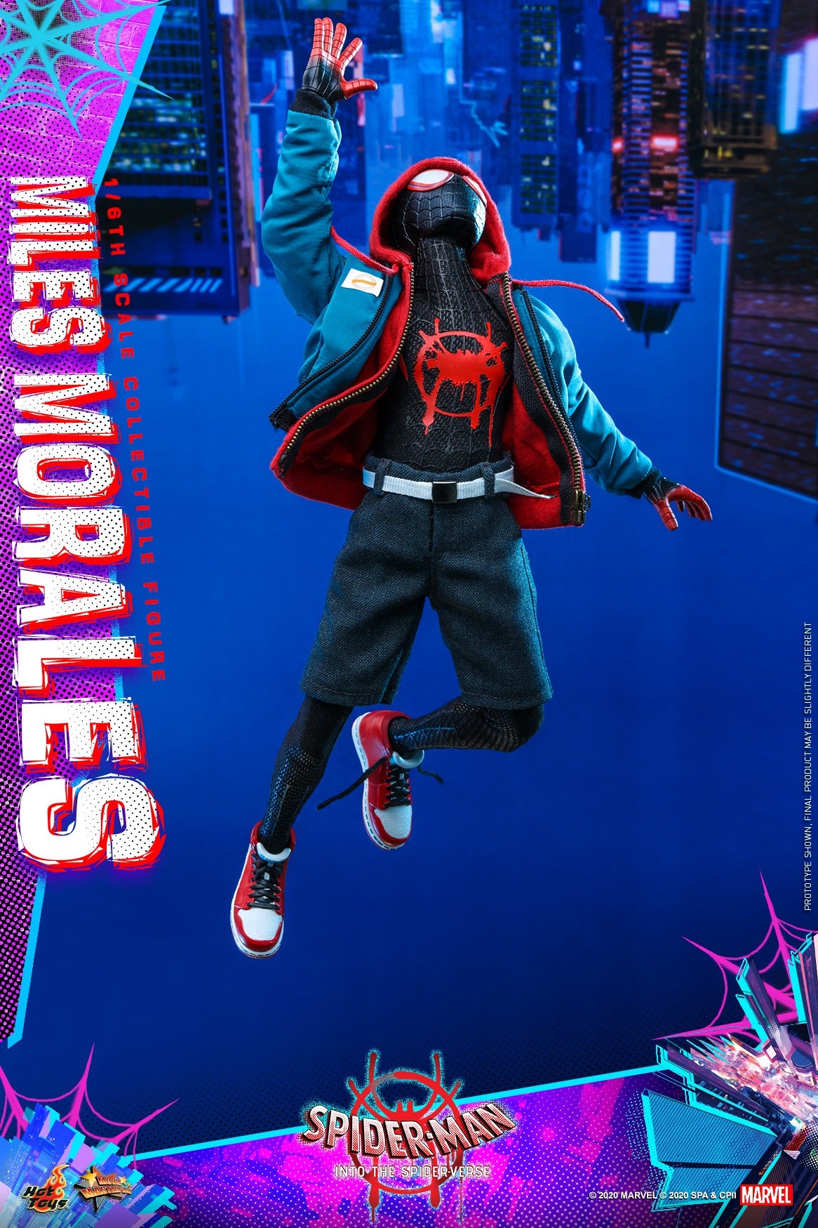Miles Morales 1/6 - Spider-Man: Into the Spider-Verse Hot Toys