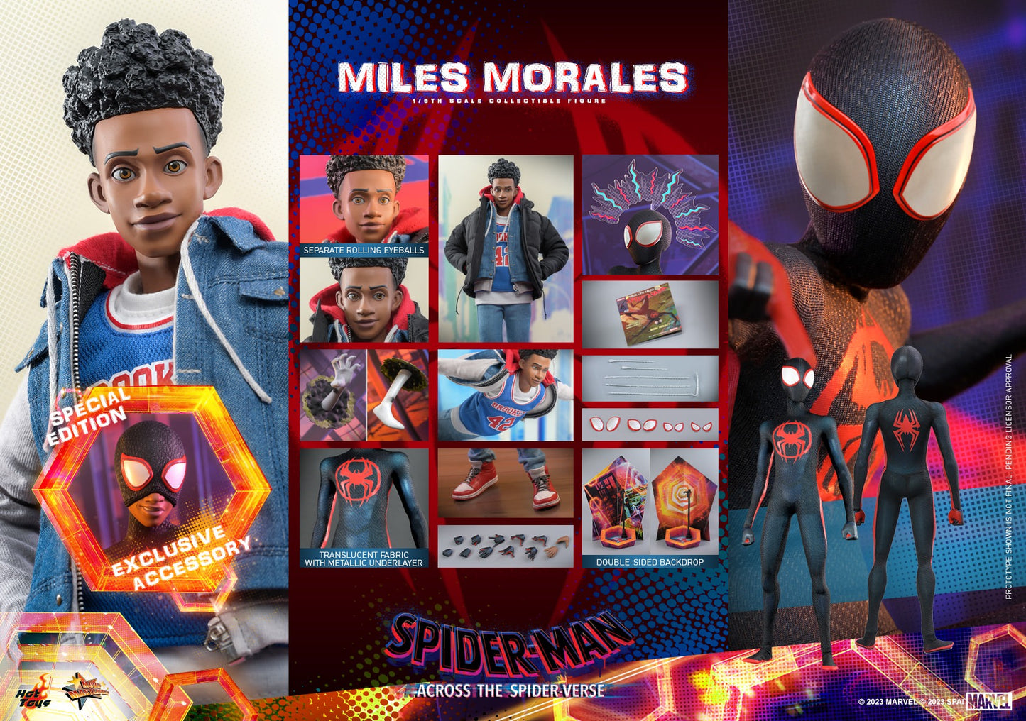 Miles Morales (Special Edition) 1/6 - Marvel Spider-Man: Across the Spiderverse Hot Toys