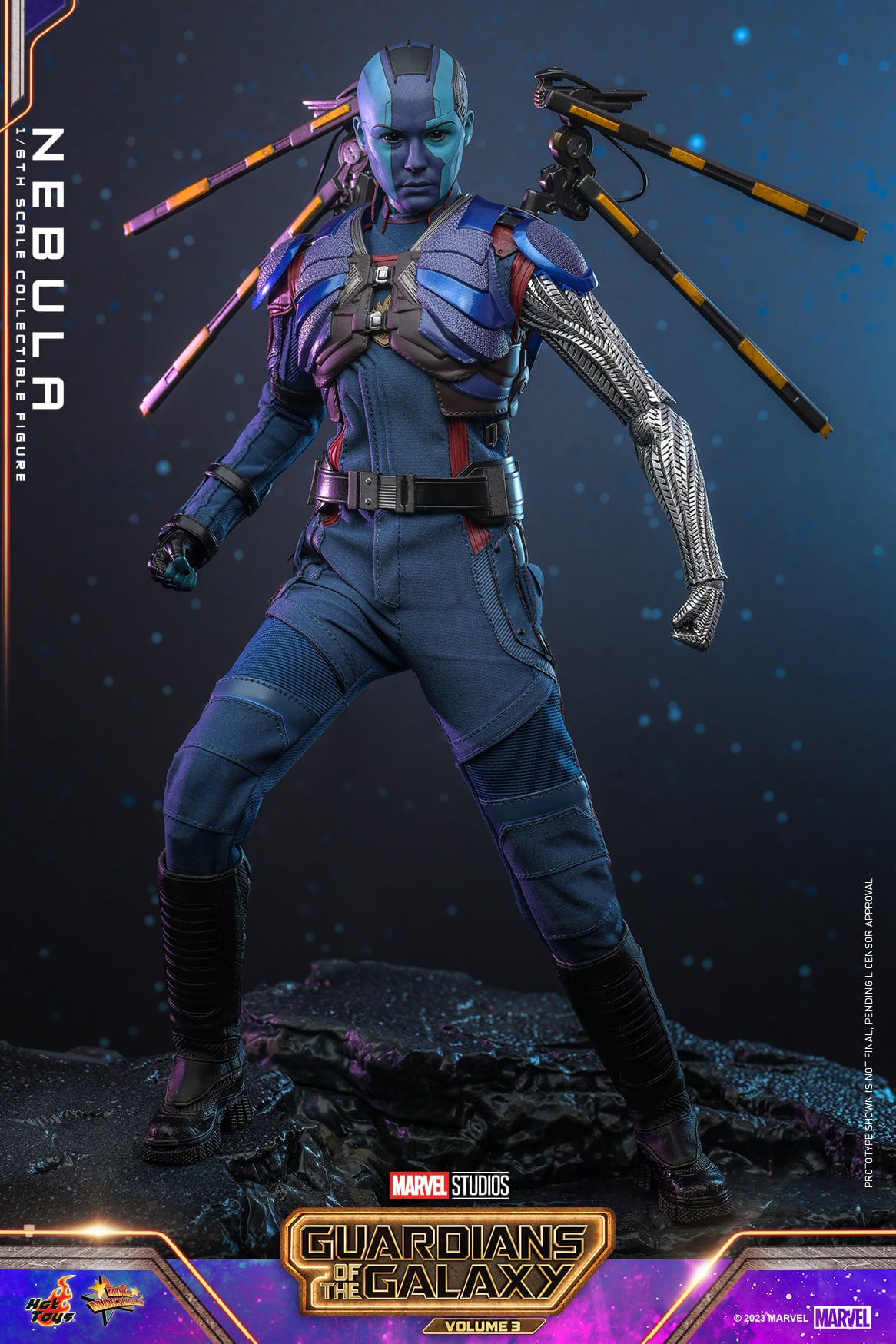 Nebula 1/6 - Guardianes de la Galaxia Vol.3 Hot Toys