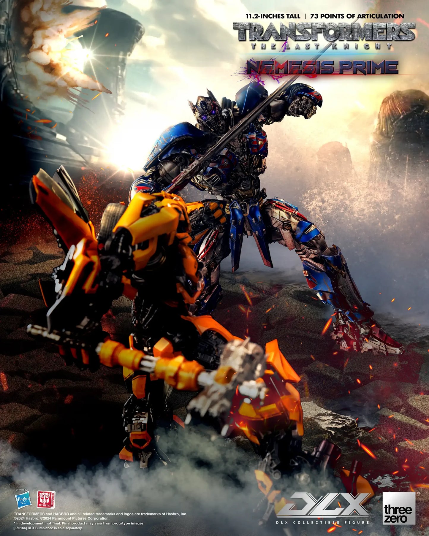 Nemesis Prime DLX - Transformers: The Last Knight Threezero
