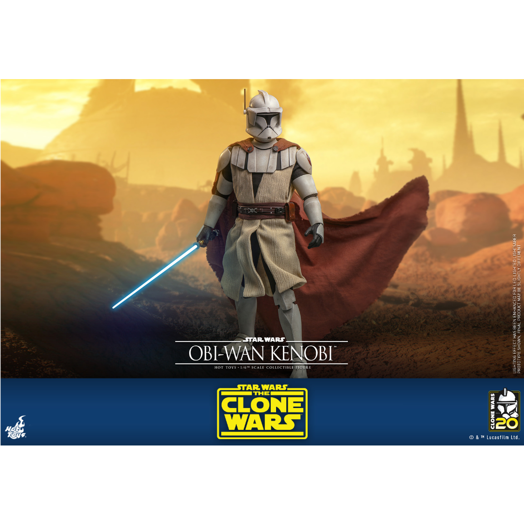 Obi-Wan Kenobi 1/6 - Star Wars: The Clone Wars Hot Toys