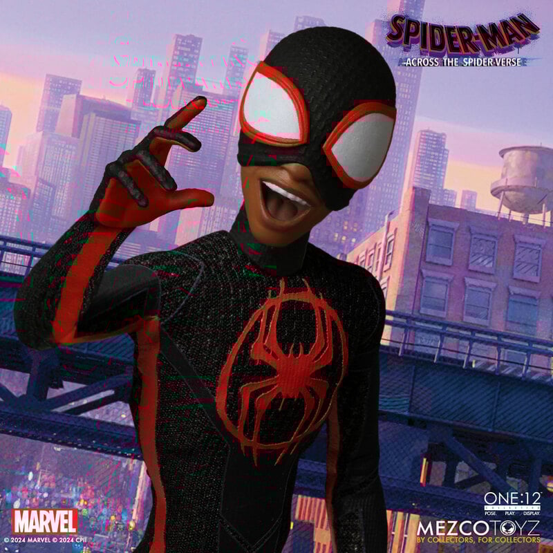 Miles Morales One:12 - Spider-Man: Across The Spiderverse Mezco Toyz