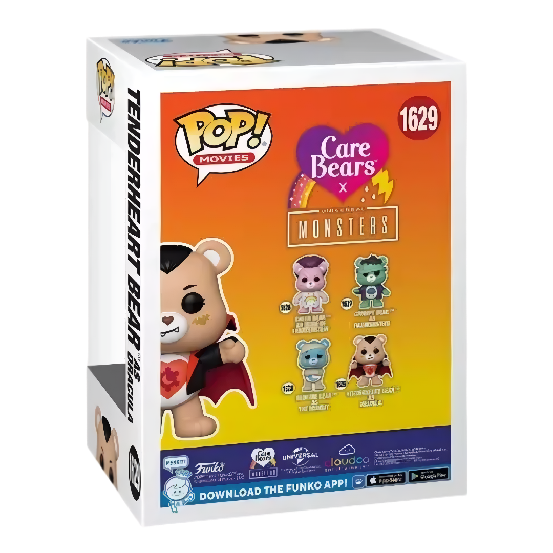 TenderHeart as Dracula 1629 - Care Bears x Universal Munsters Funko Pop! Movies