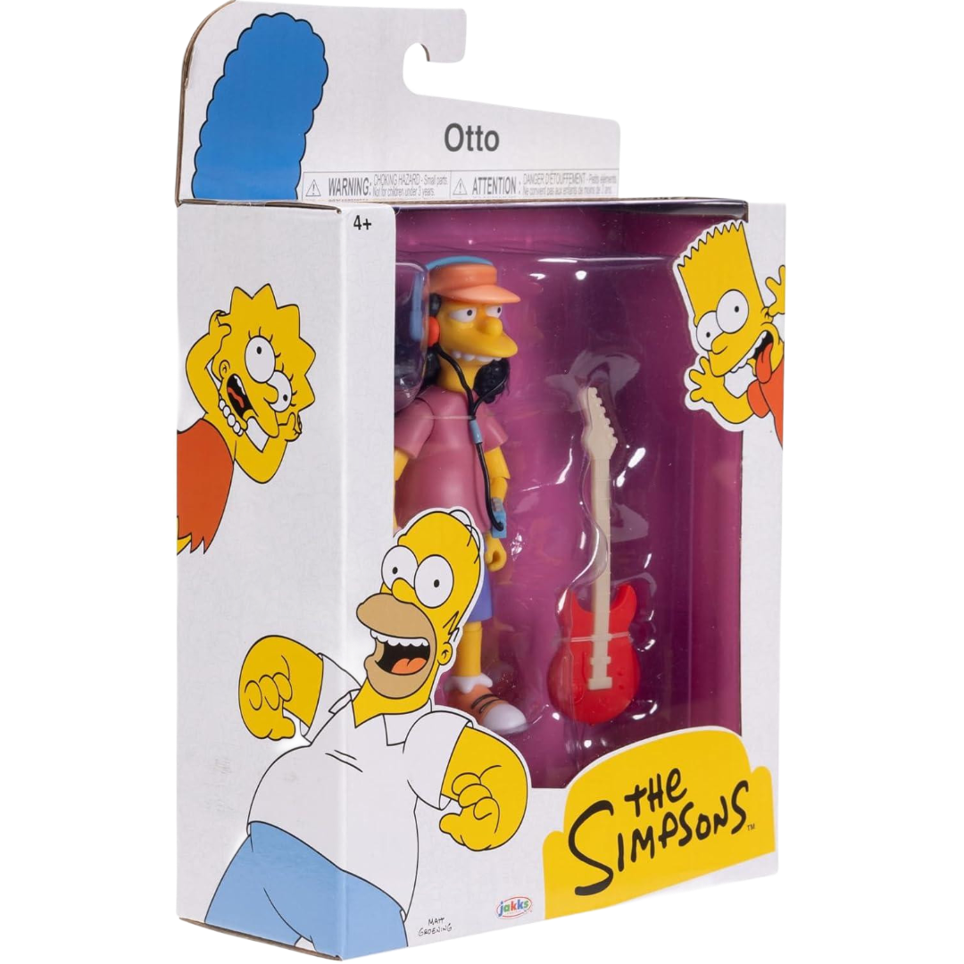 Otto con Guitarra - Los Simpsons Jakks