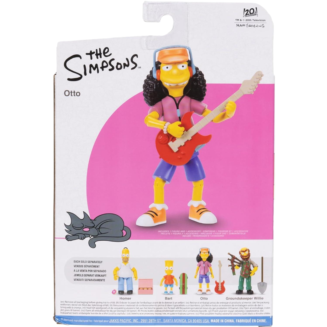 Otto con Guitarra - Los Simpsons Jakks