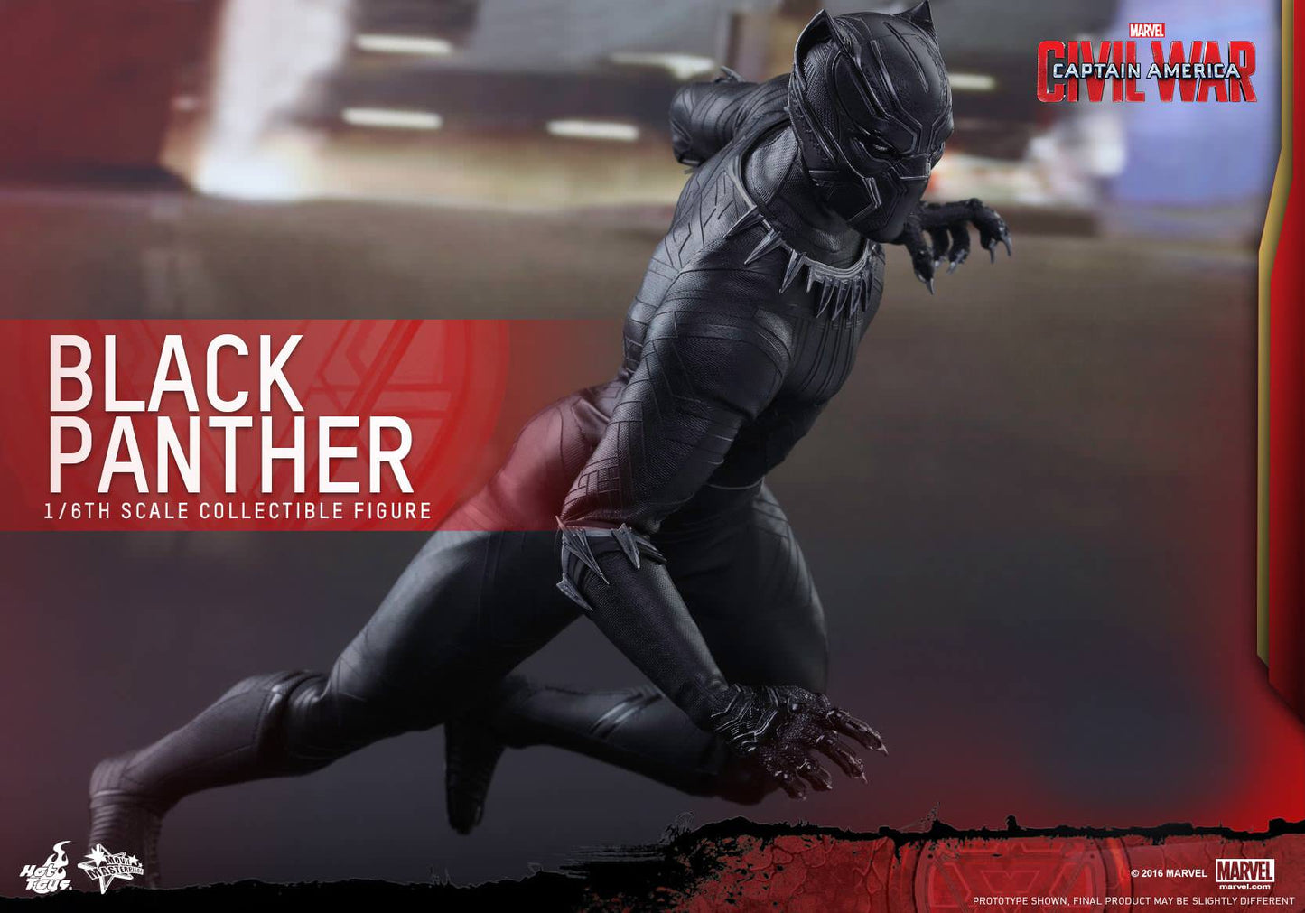 Black Panther 1/6 - Captain America: Civil War Hot Toys